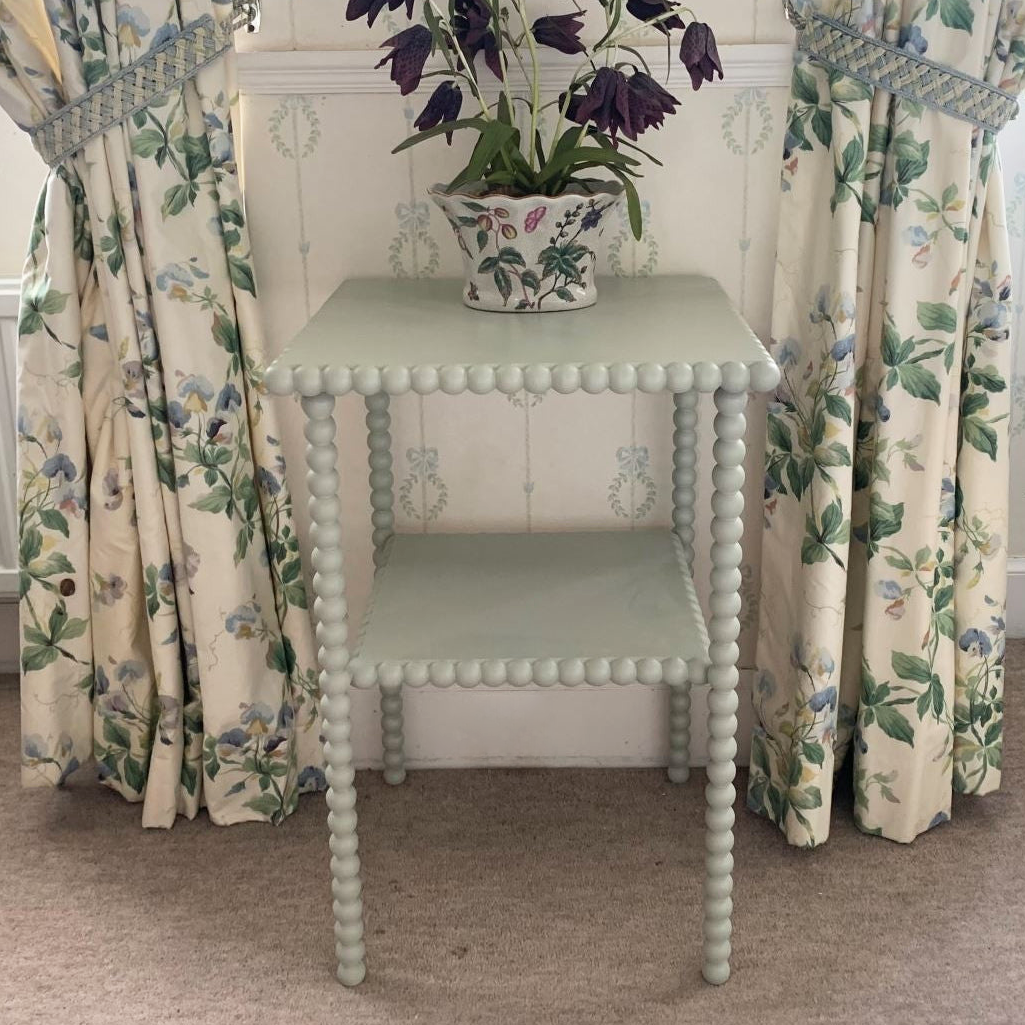 Bobbin Bedside Table