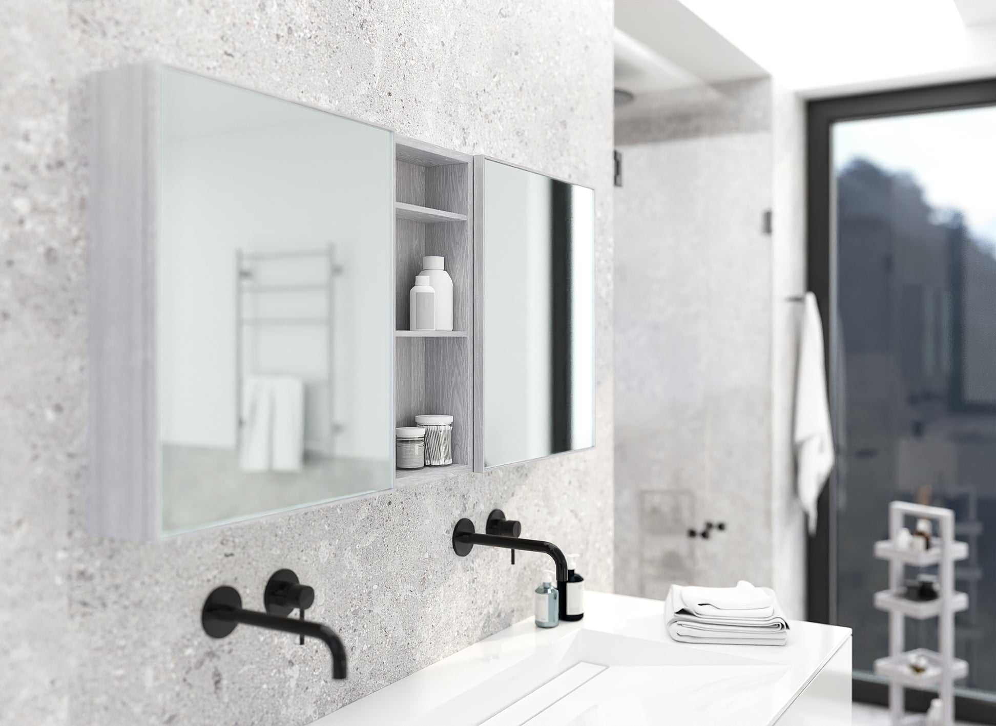Cabinet 550 Slimline - Oyster