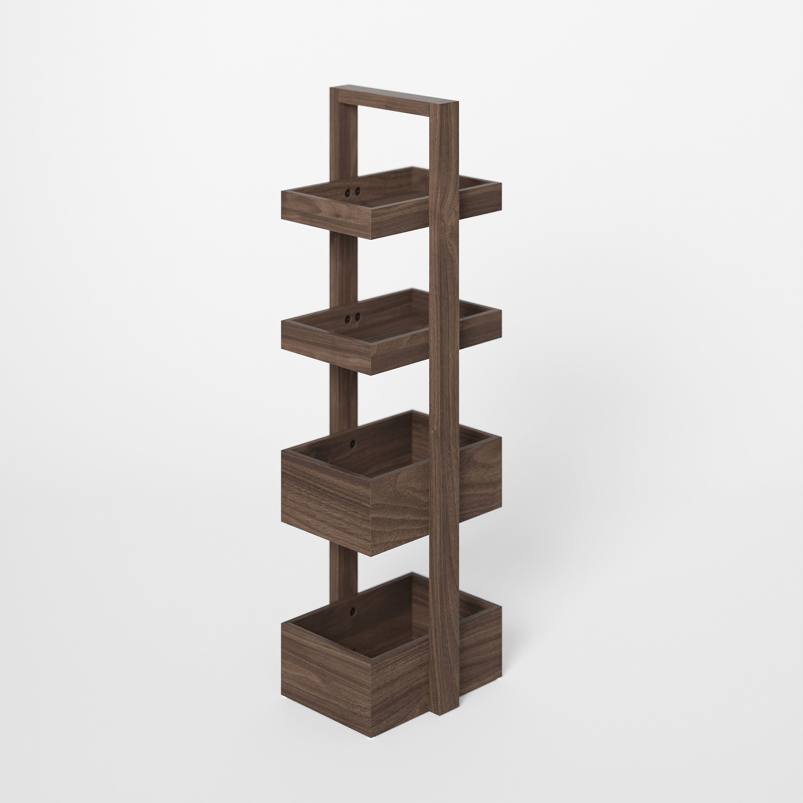 Caddy 4 Tray Yoku - Walnut