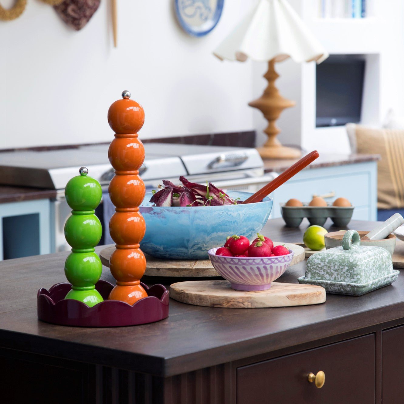 Grande Salt & Pepper Mill | Chambray
