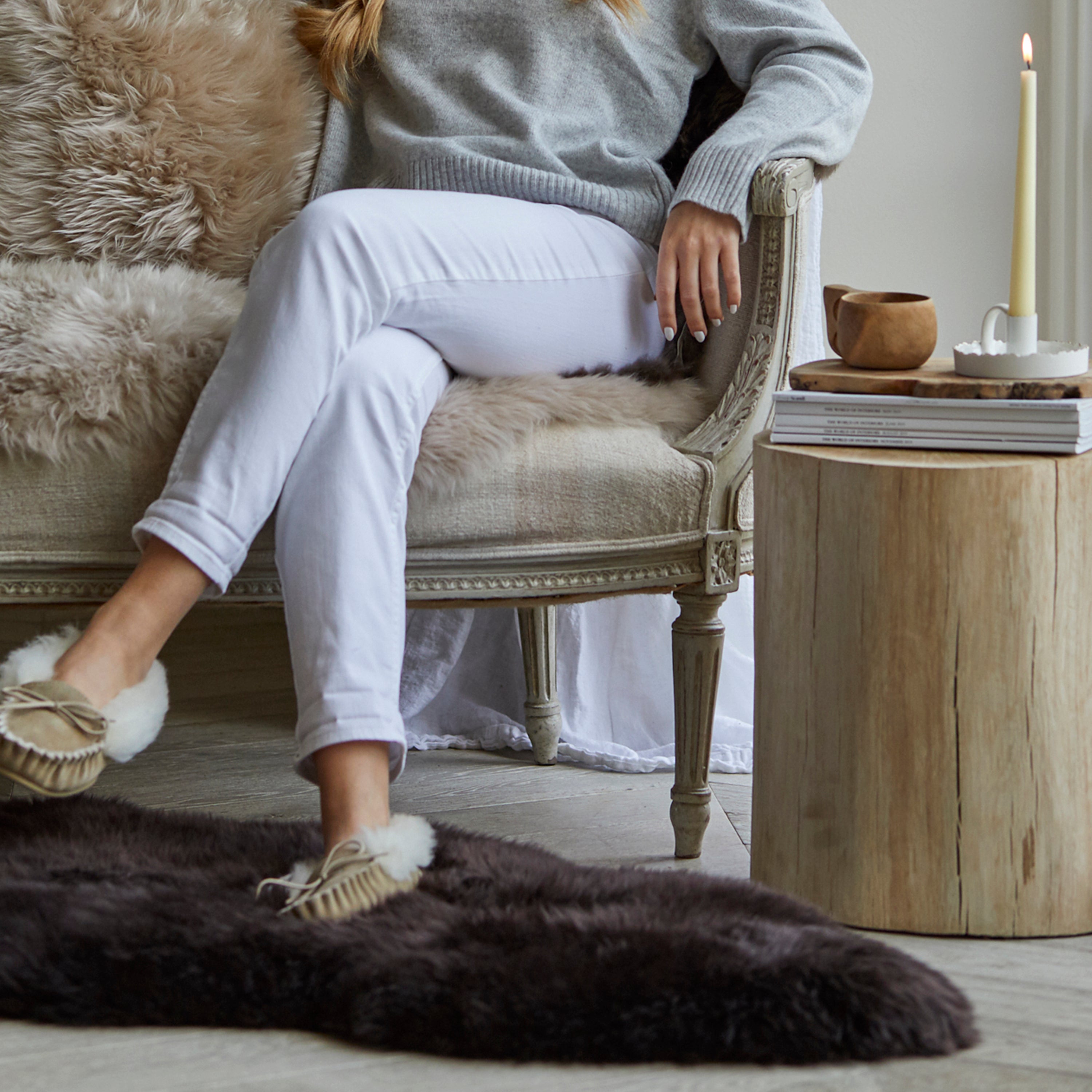 Sheepskin Rug - Chocolate