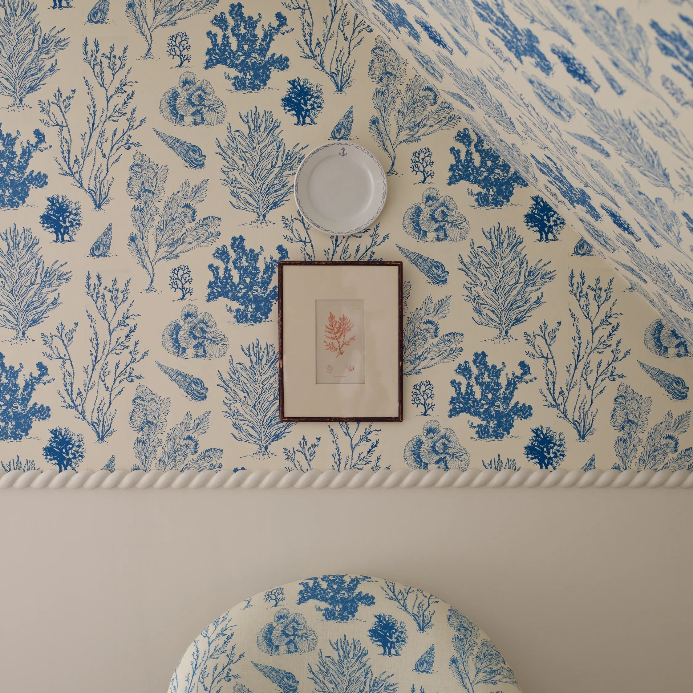 Coral Etchings Wallpaper | Ocean