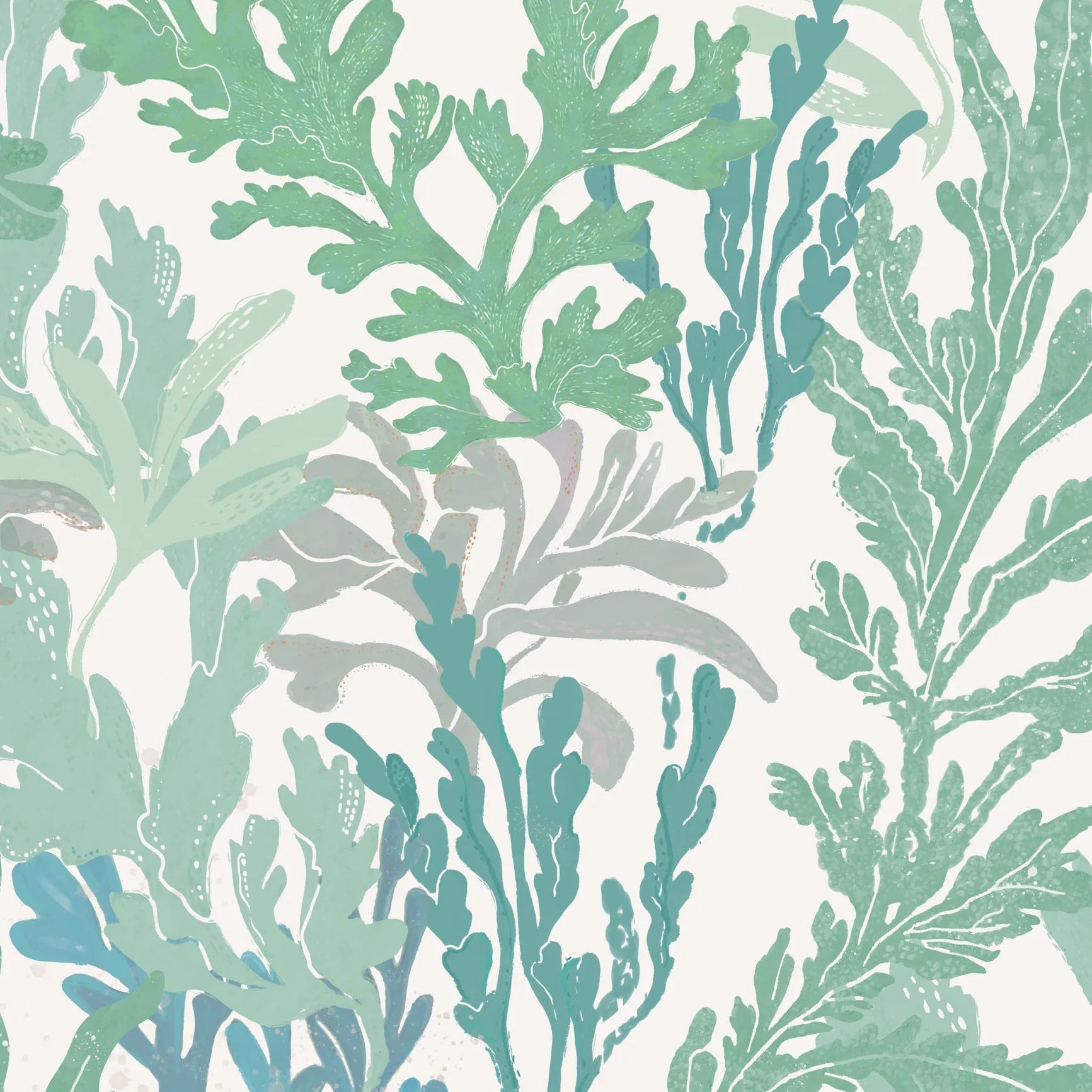 Seaweed Sway Fabric | Ocean Multi