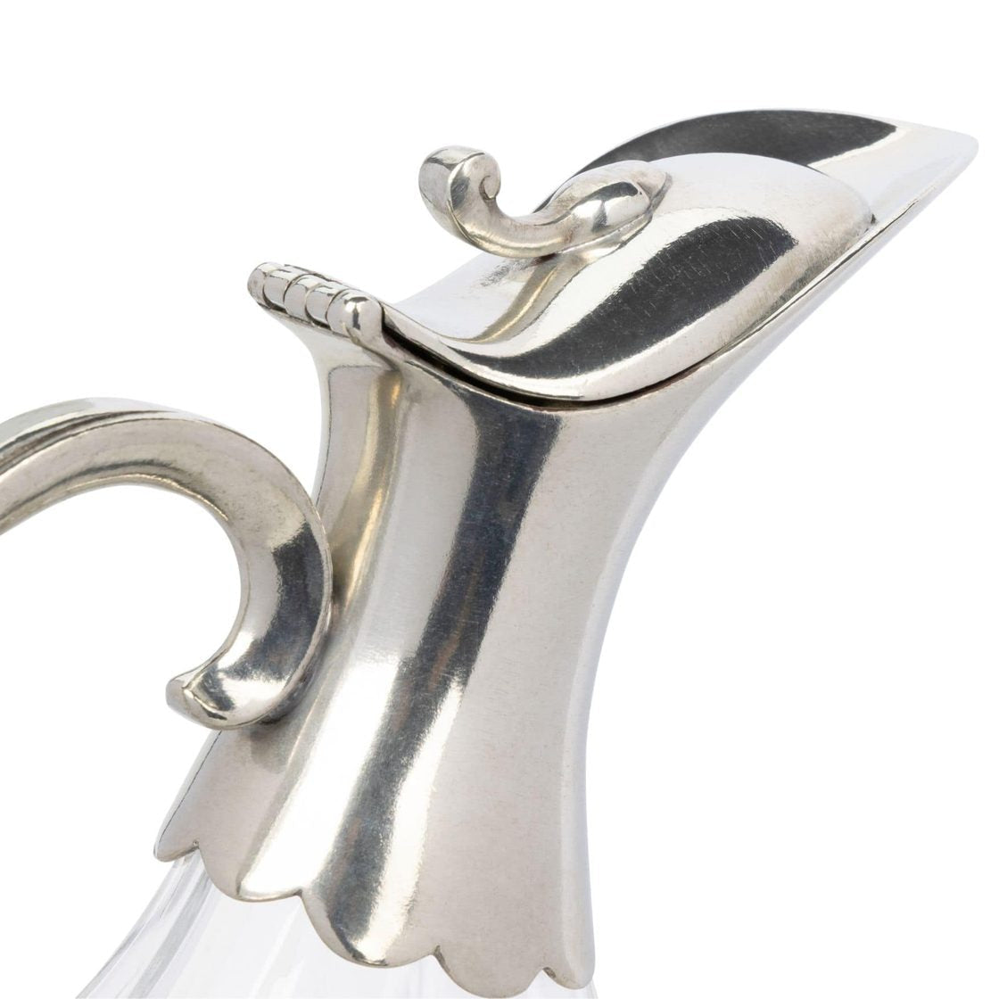Silver Drake Crystal Decanter
