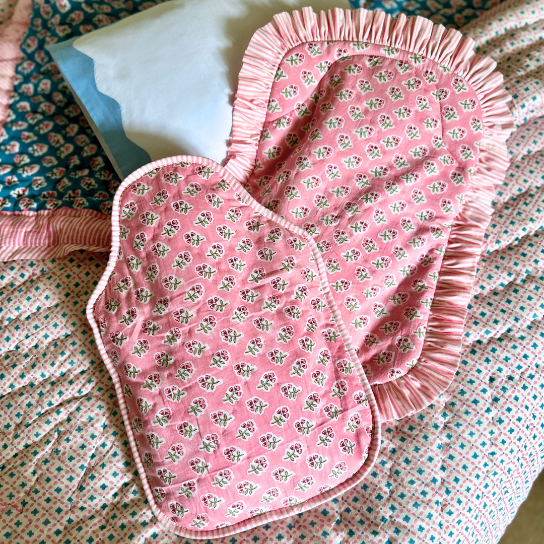 Rose Ditsy Hot Water Bottle Cover