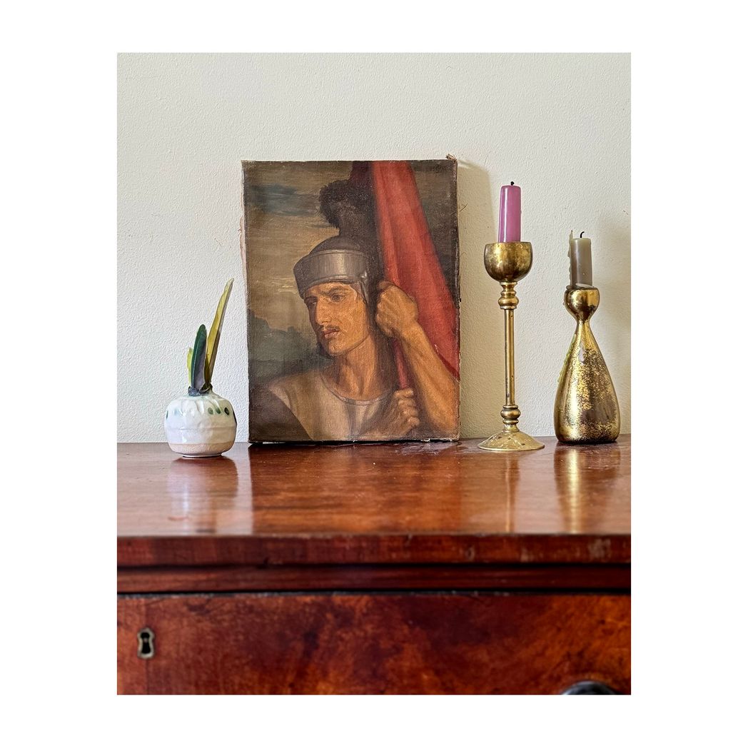 The Soldier Oil Painting