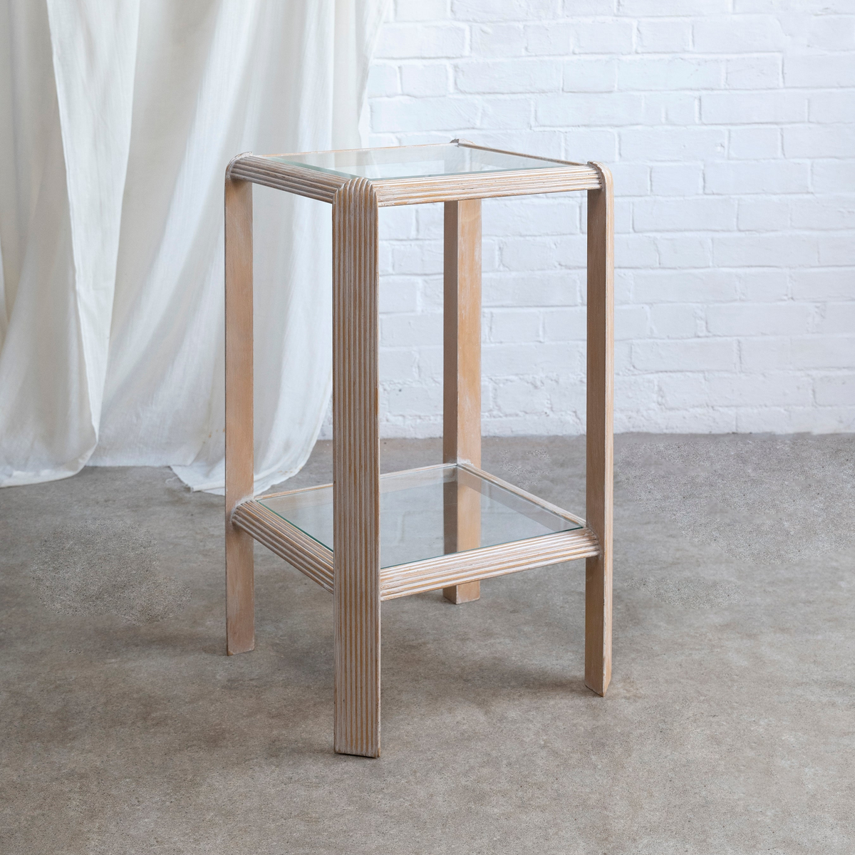 Pencil Reed Side Table