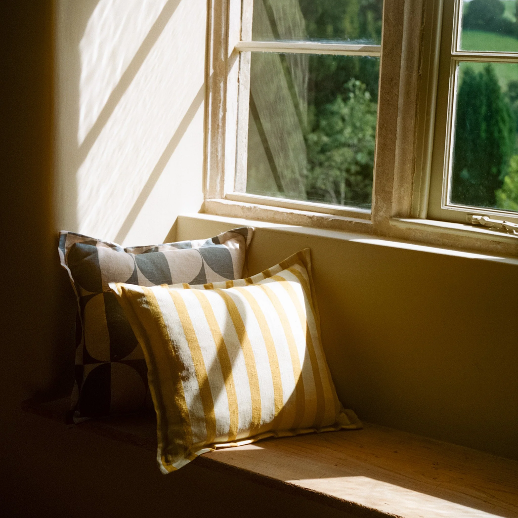 Lino Stripe (yellow)