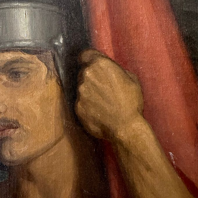 The Soldier Oil Painting