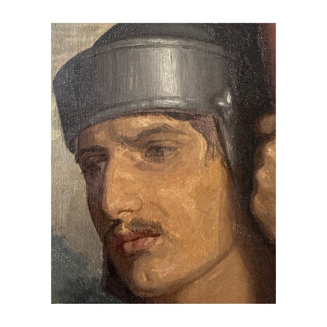 The Soldier Oil Painting