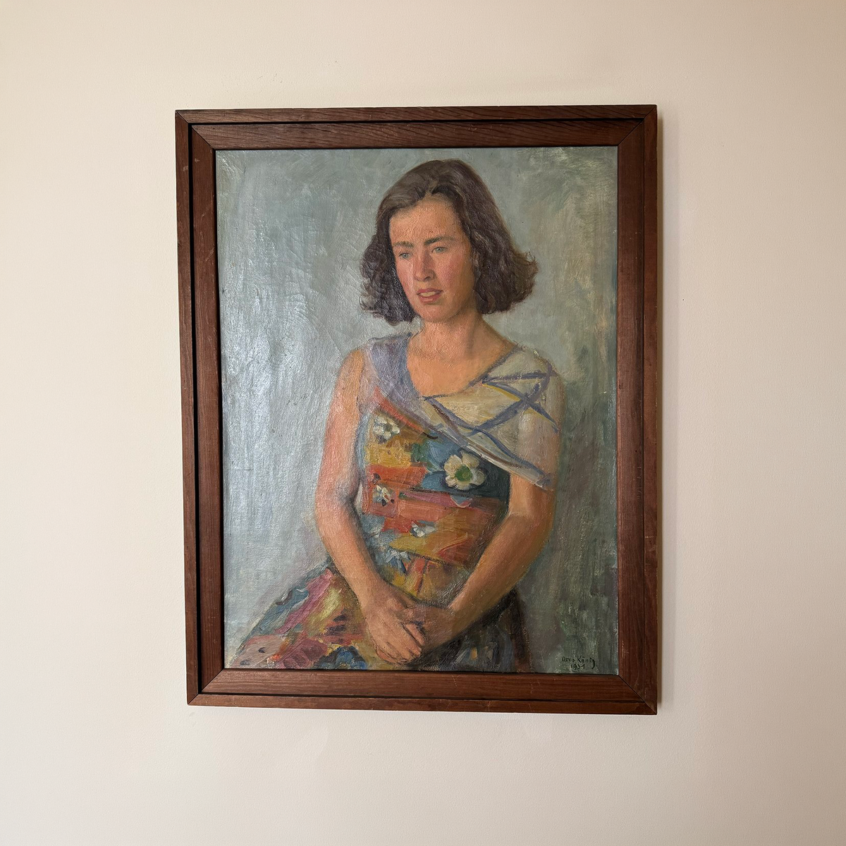 The Debutante 1931 Oil Painting