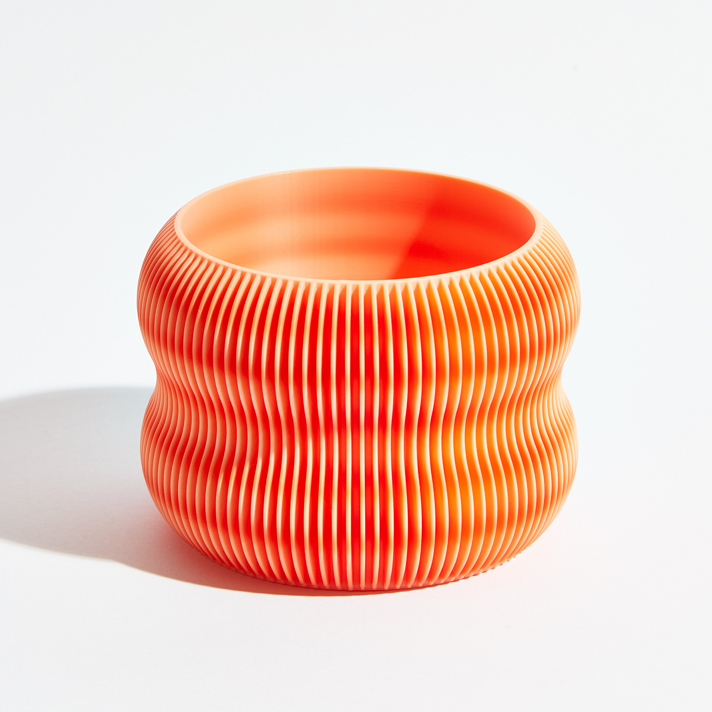 Bubble pot - Coral orange