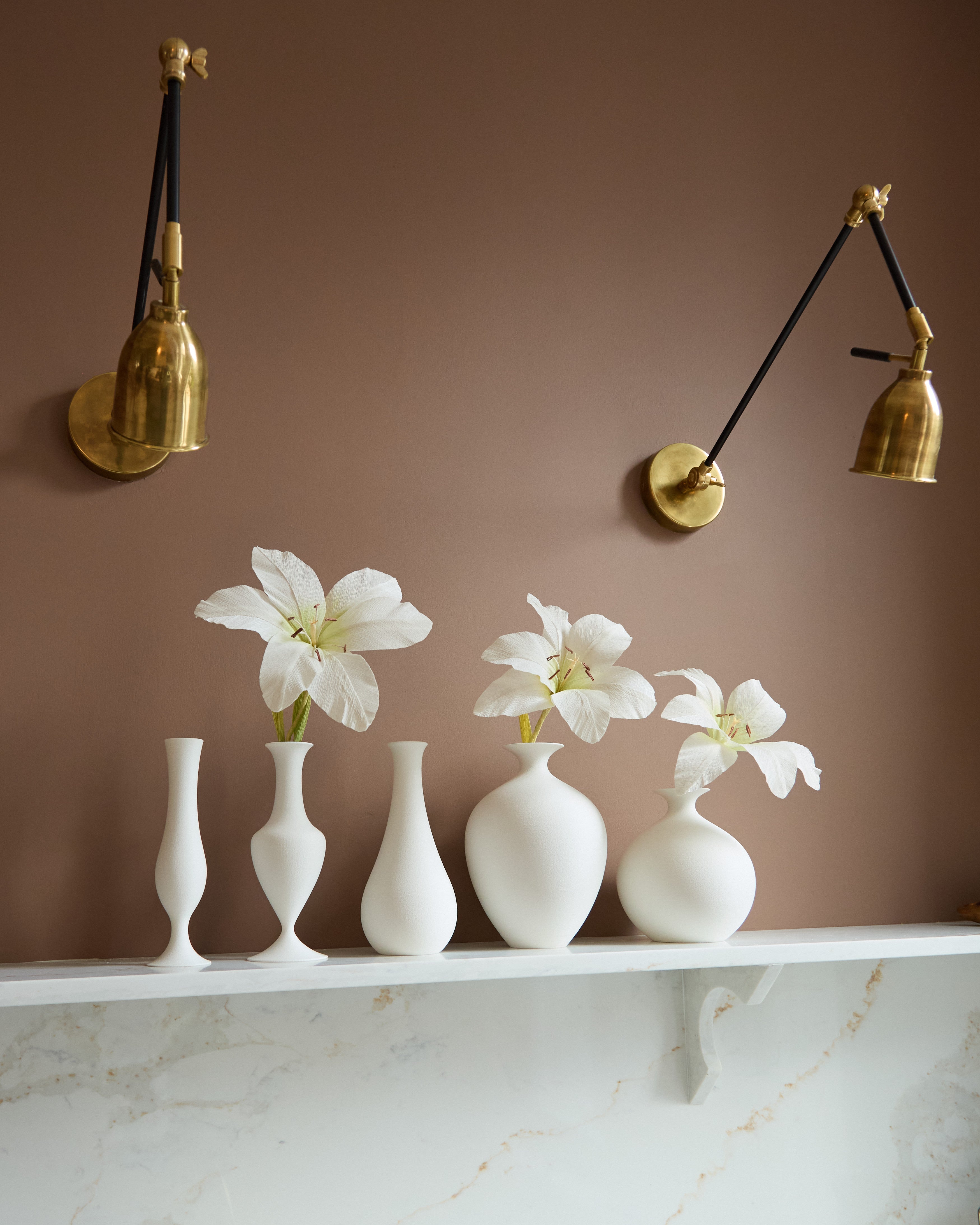 Coola Vase - White Lily