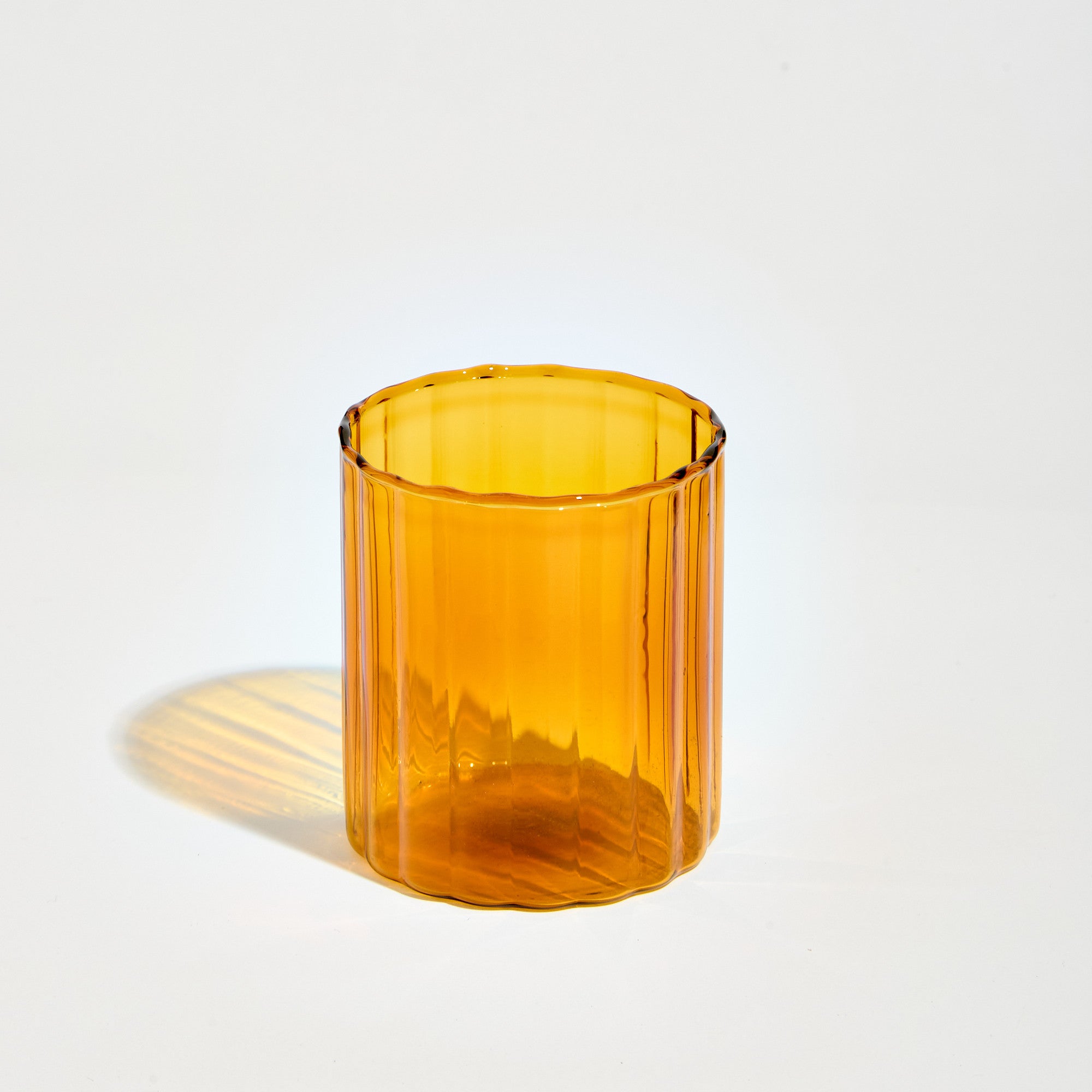 Glass Cup Small - Amber