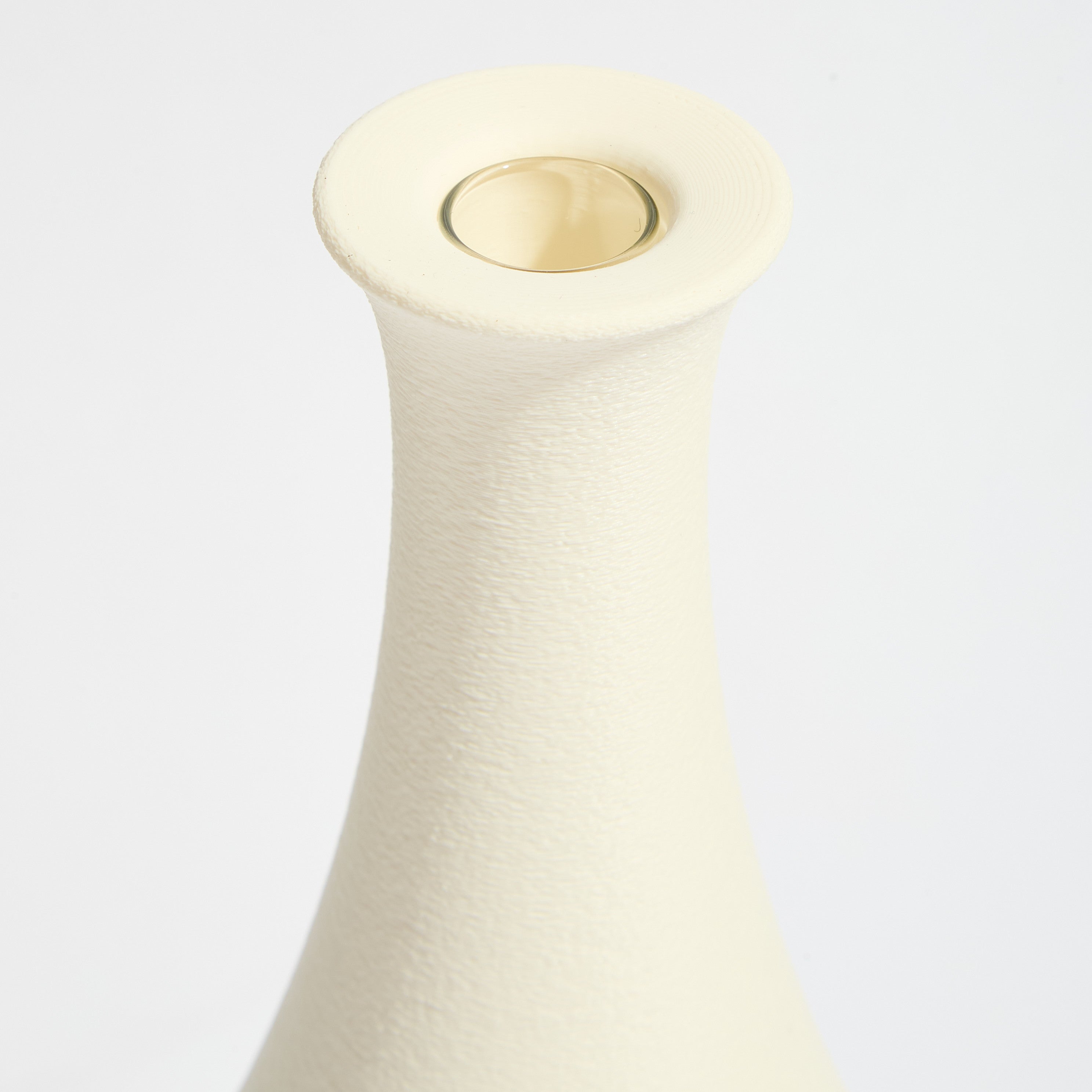 Teardrop Vase - White Lily