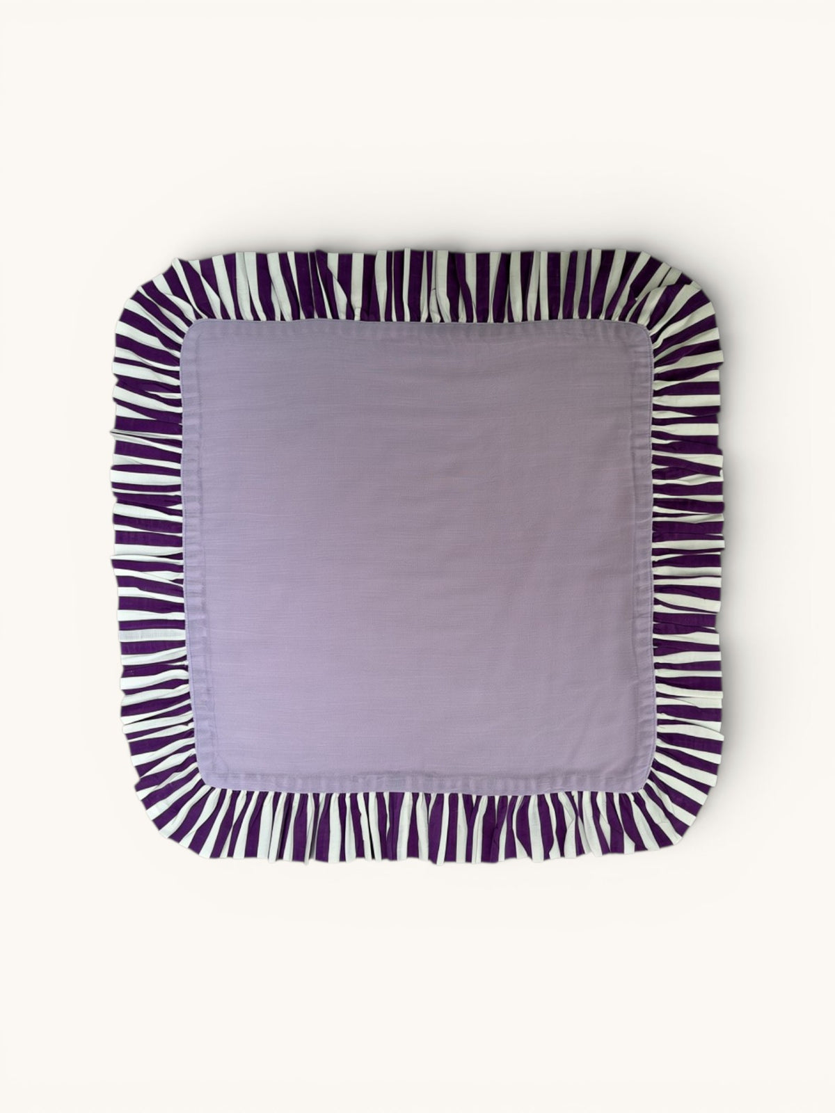Pair of Ruffle Napkins, Lavender & Violet
