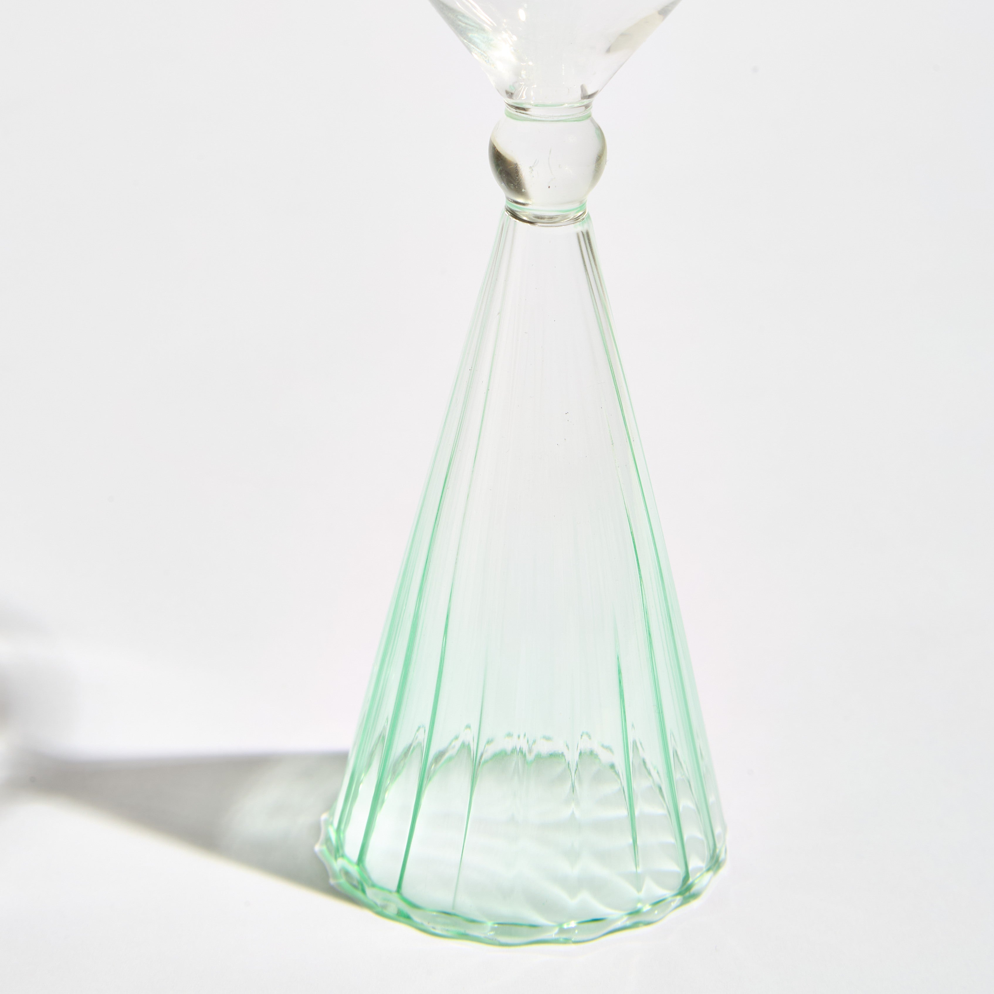 Cocktail Glass - Green Gradient