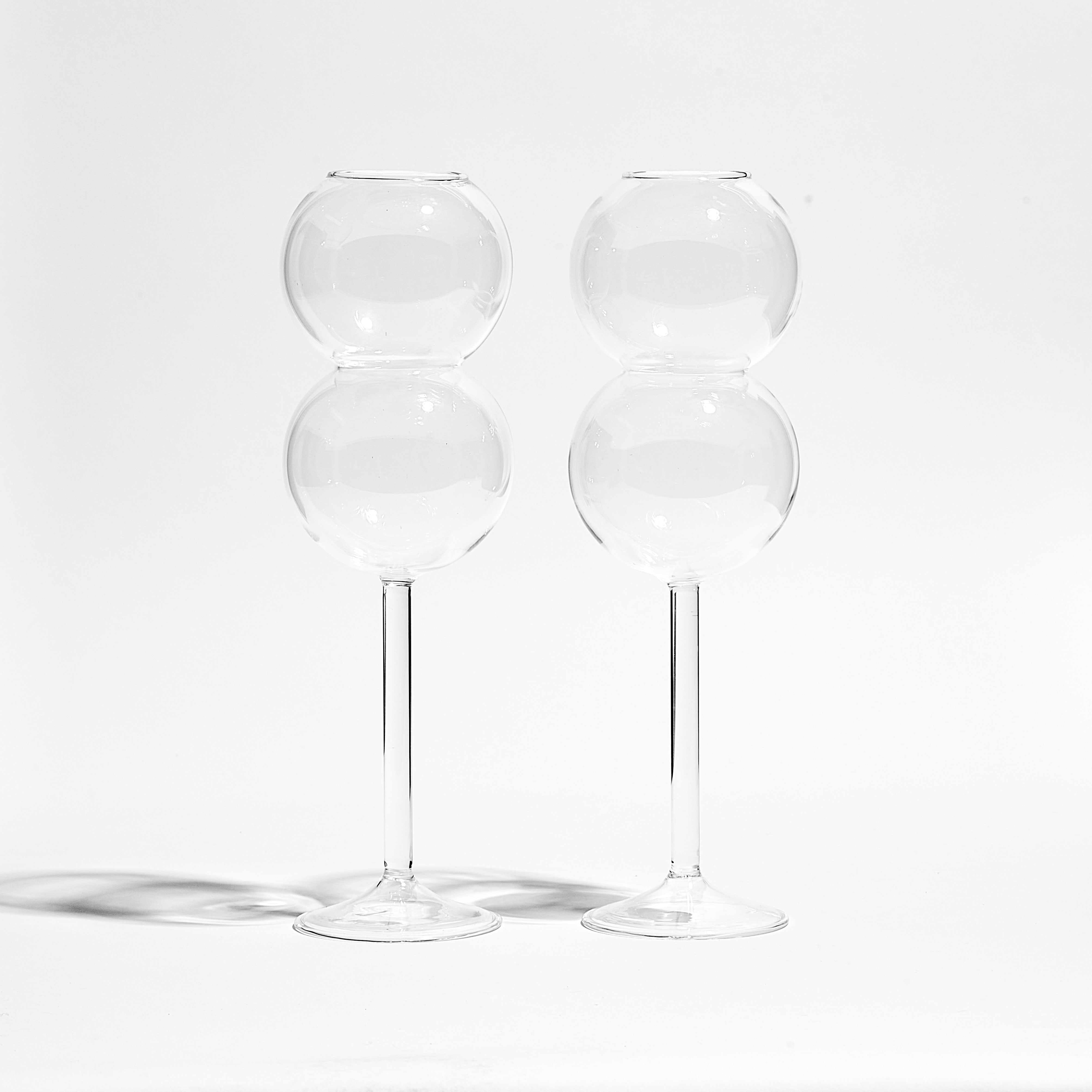 Bubbly Champagne Glass