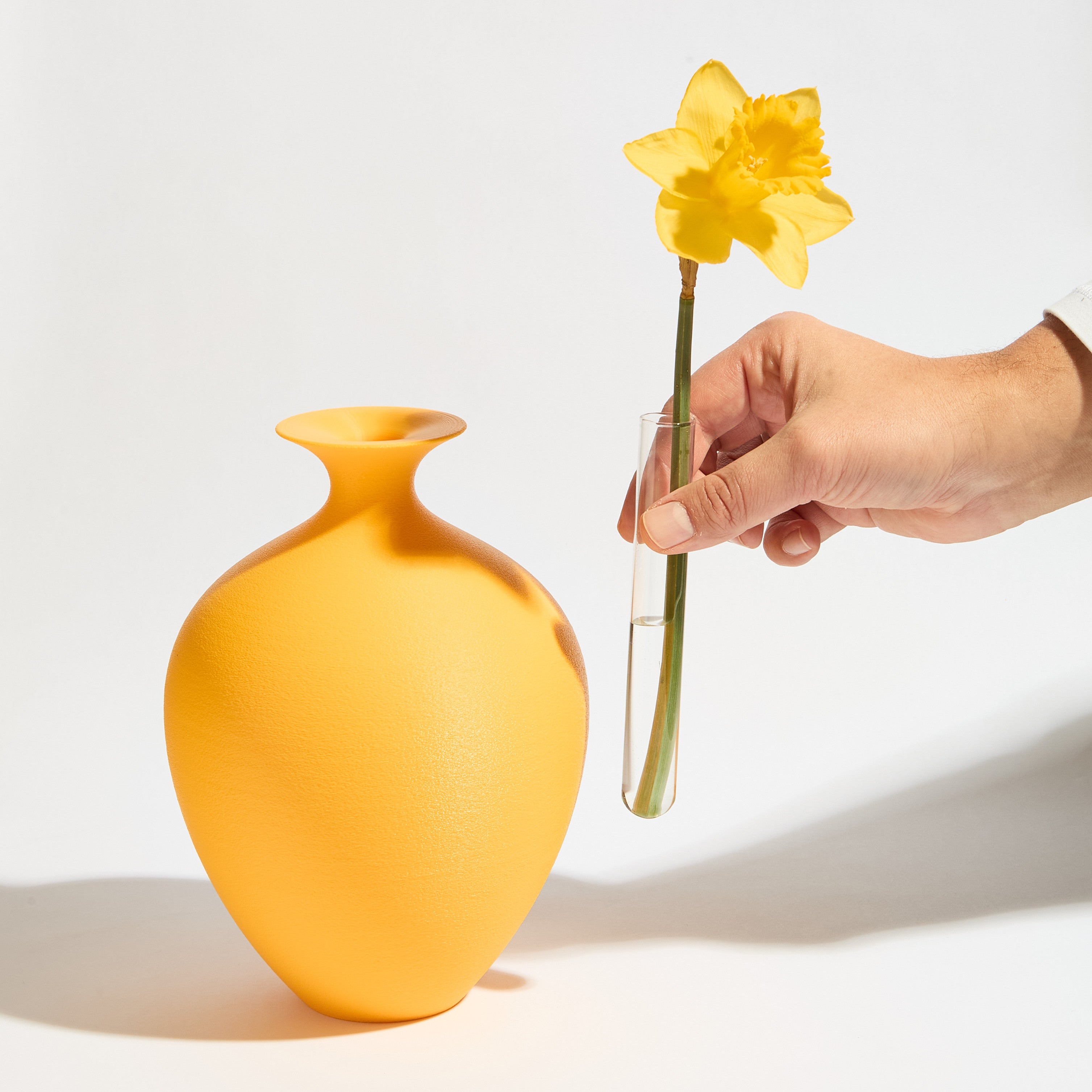 Urn Vase - Sunflower Yellow