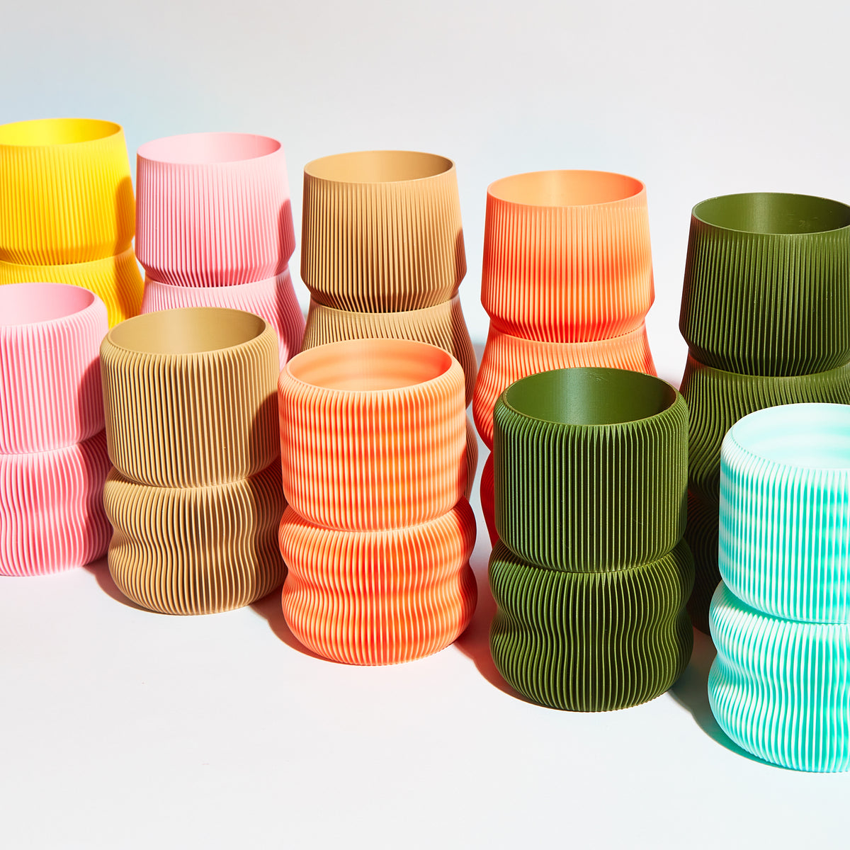 Pillar pot- Ocean blue