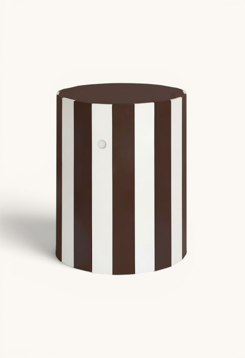 Barrel Table, Chocolate