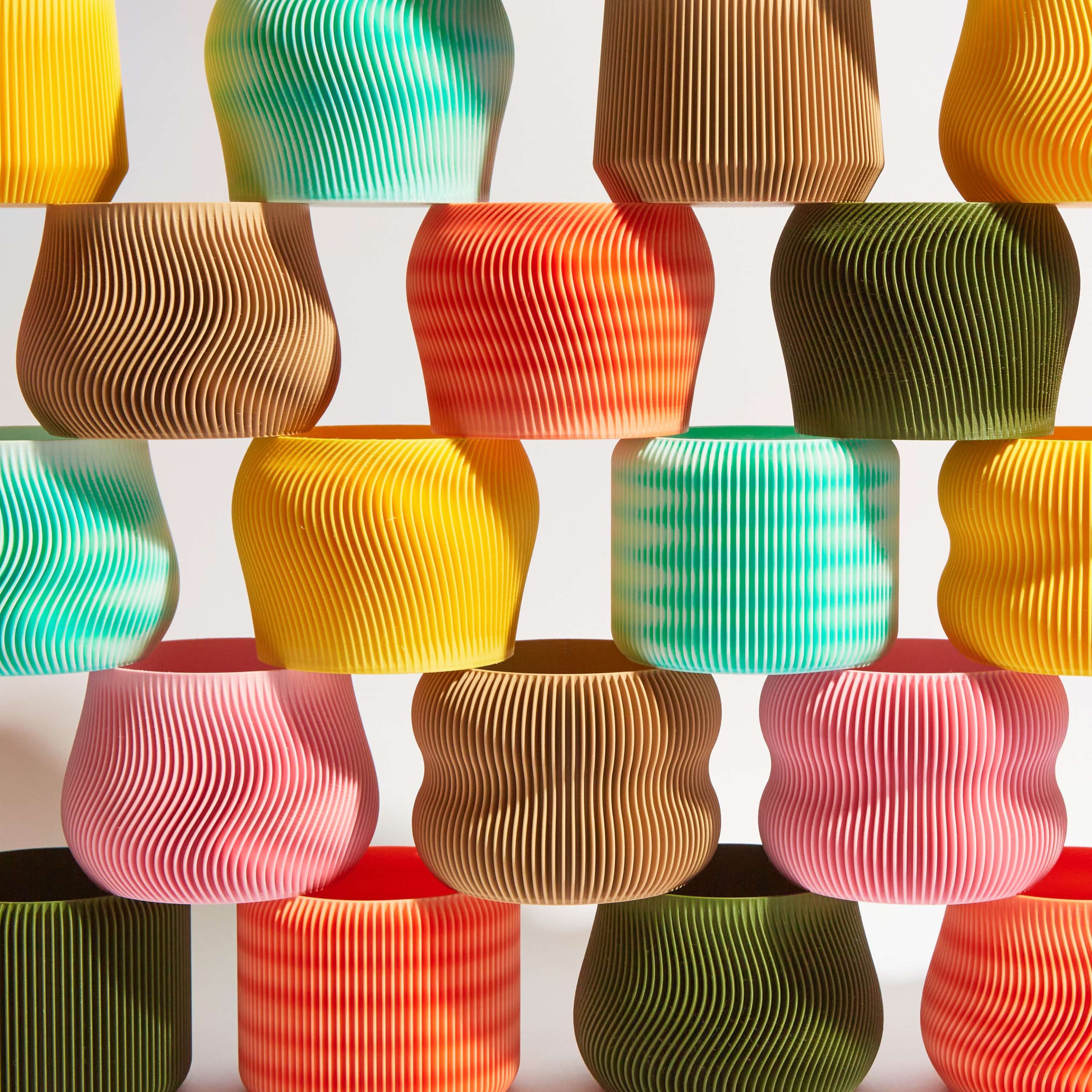 Bubble pot - Forest green