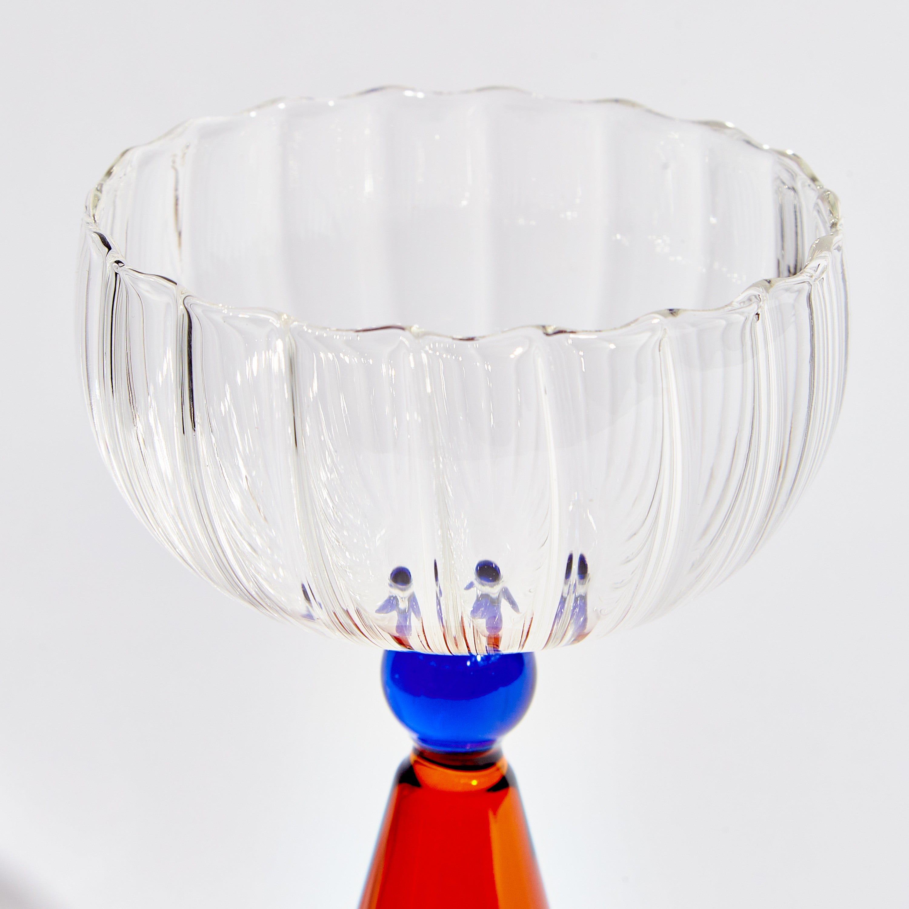 Champagne Glass - Amber