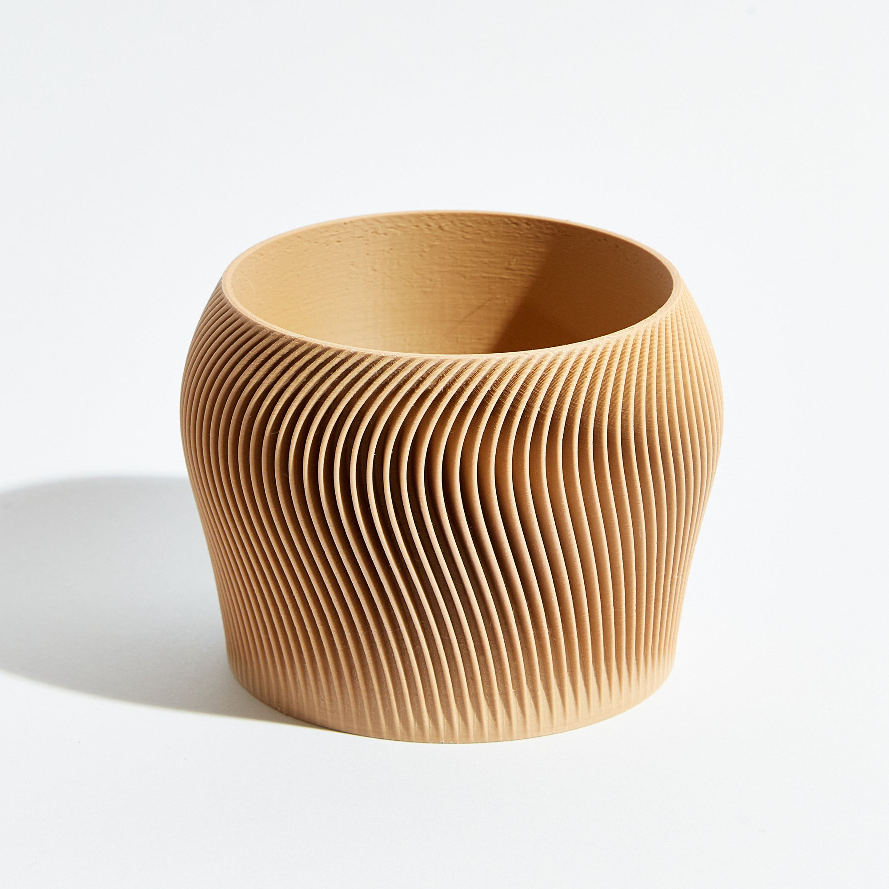 Orbital pot - Sand beige