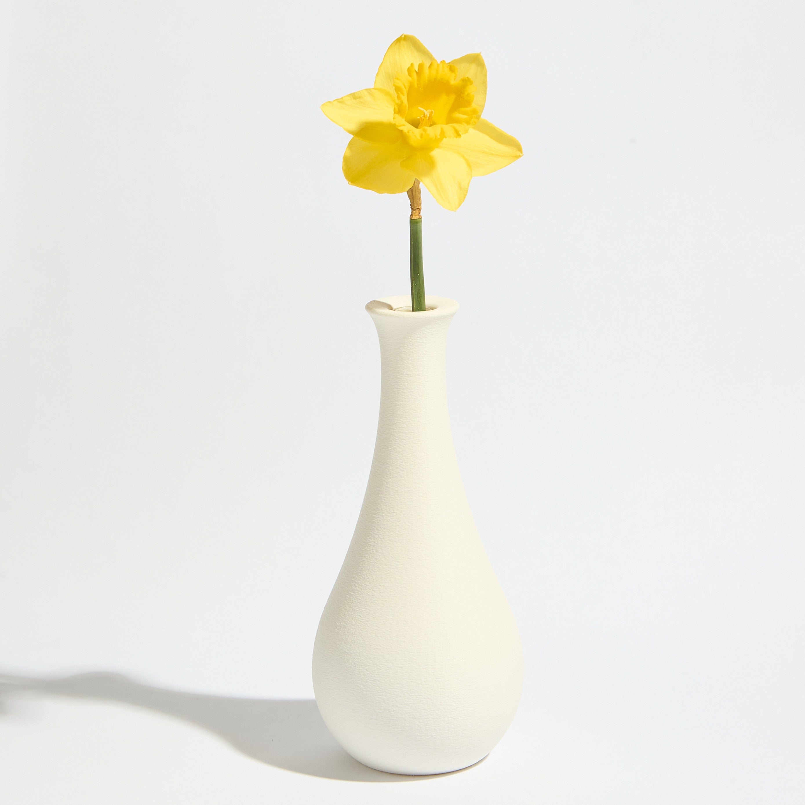 Teardrop Vase - White Lily