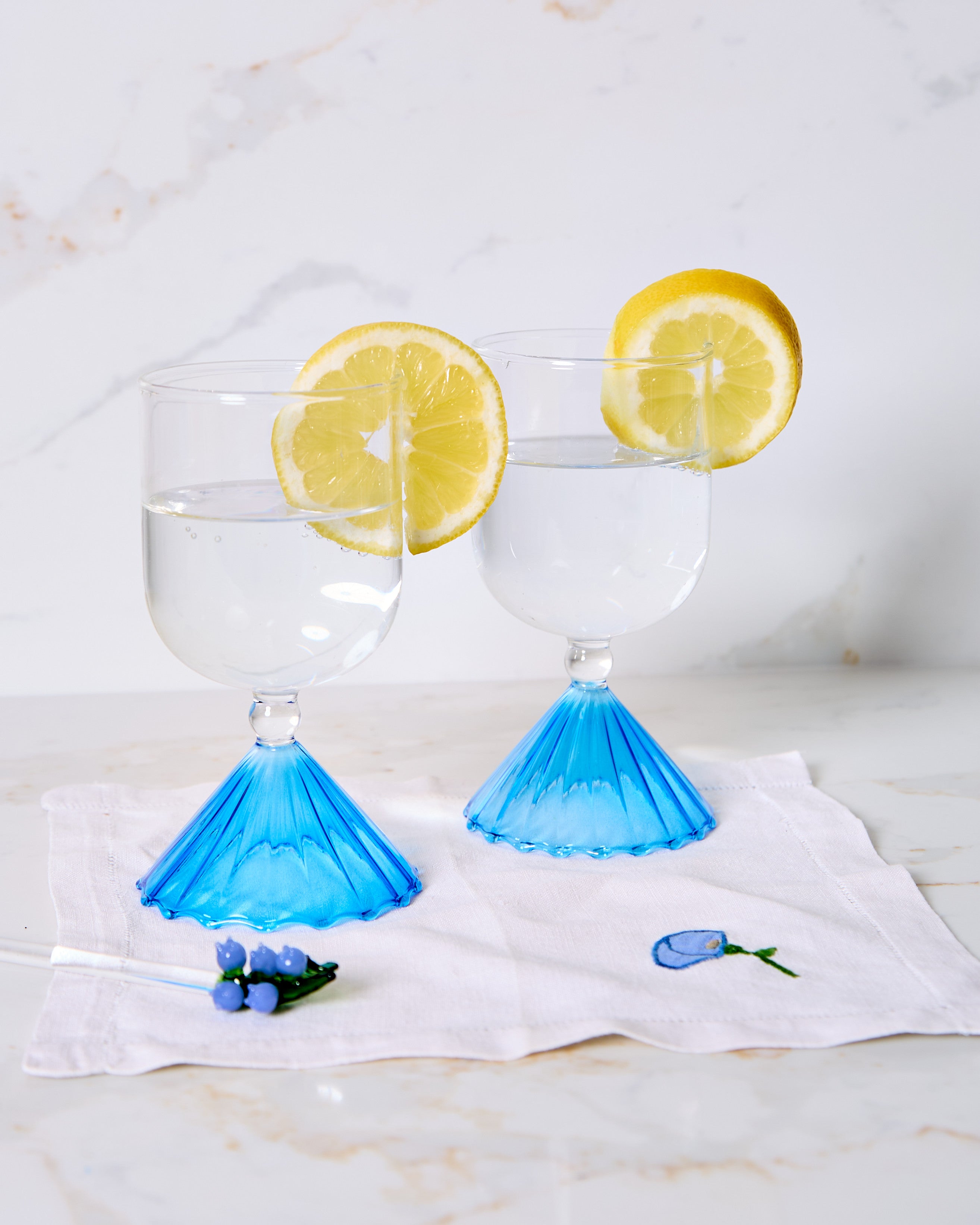 Wine Goblet - Blue