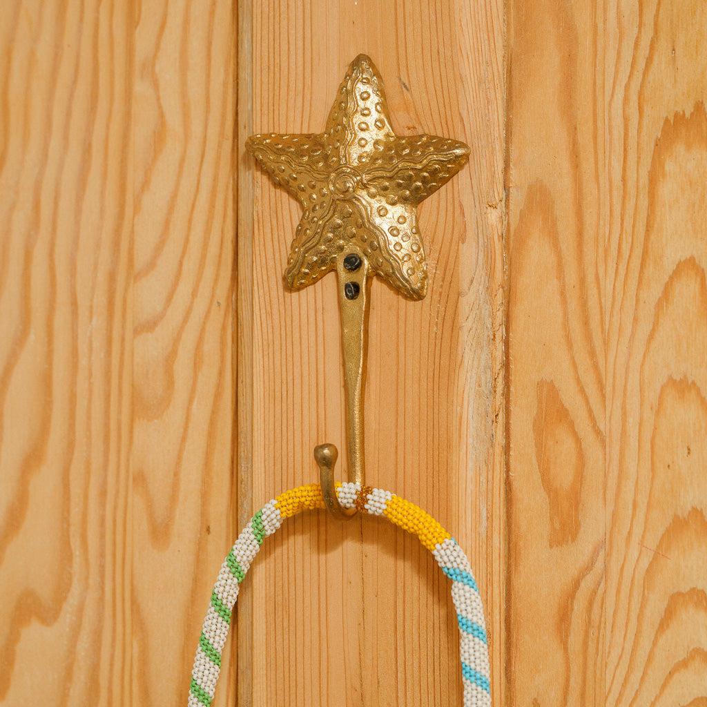 Ghanaian Ashanti Brass Hook 'Starfish'