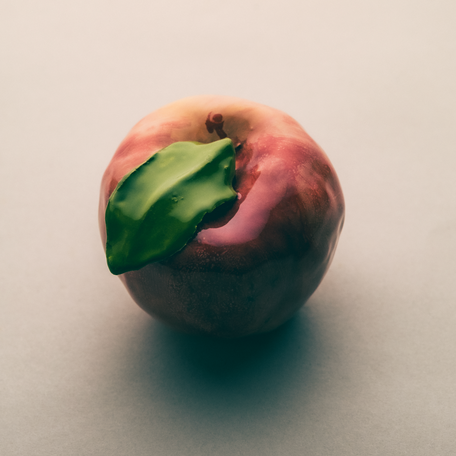 Handmade Ceramic Glazed Peach Decorative