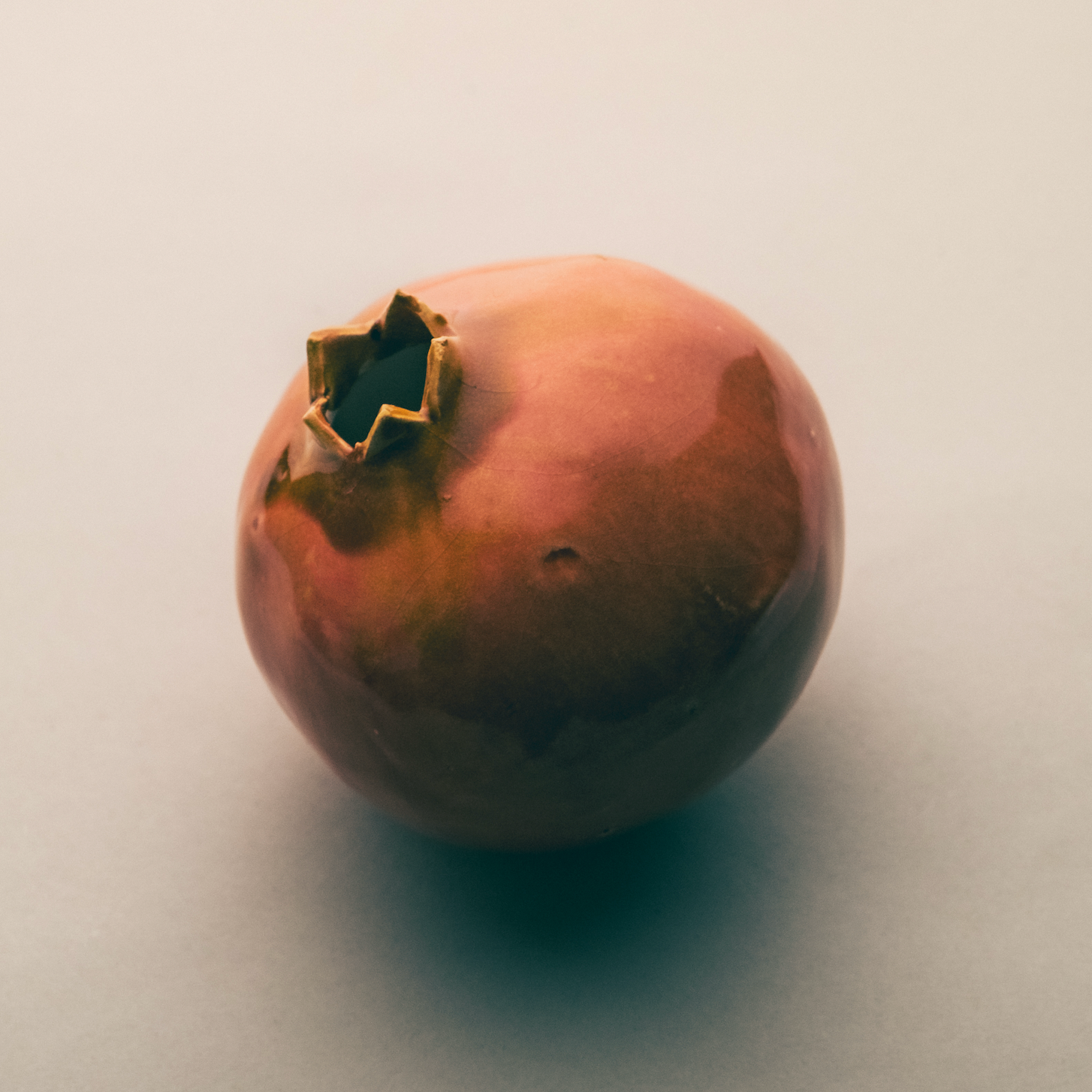Handmade Ceramic Glazed Pomegranate Decorative