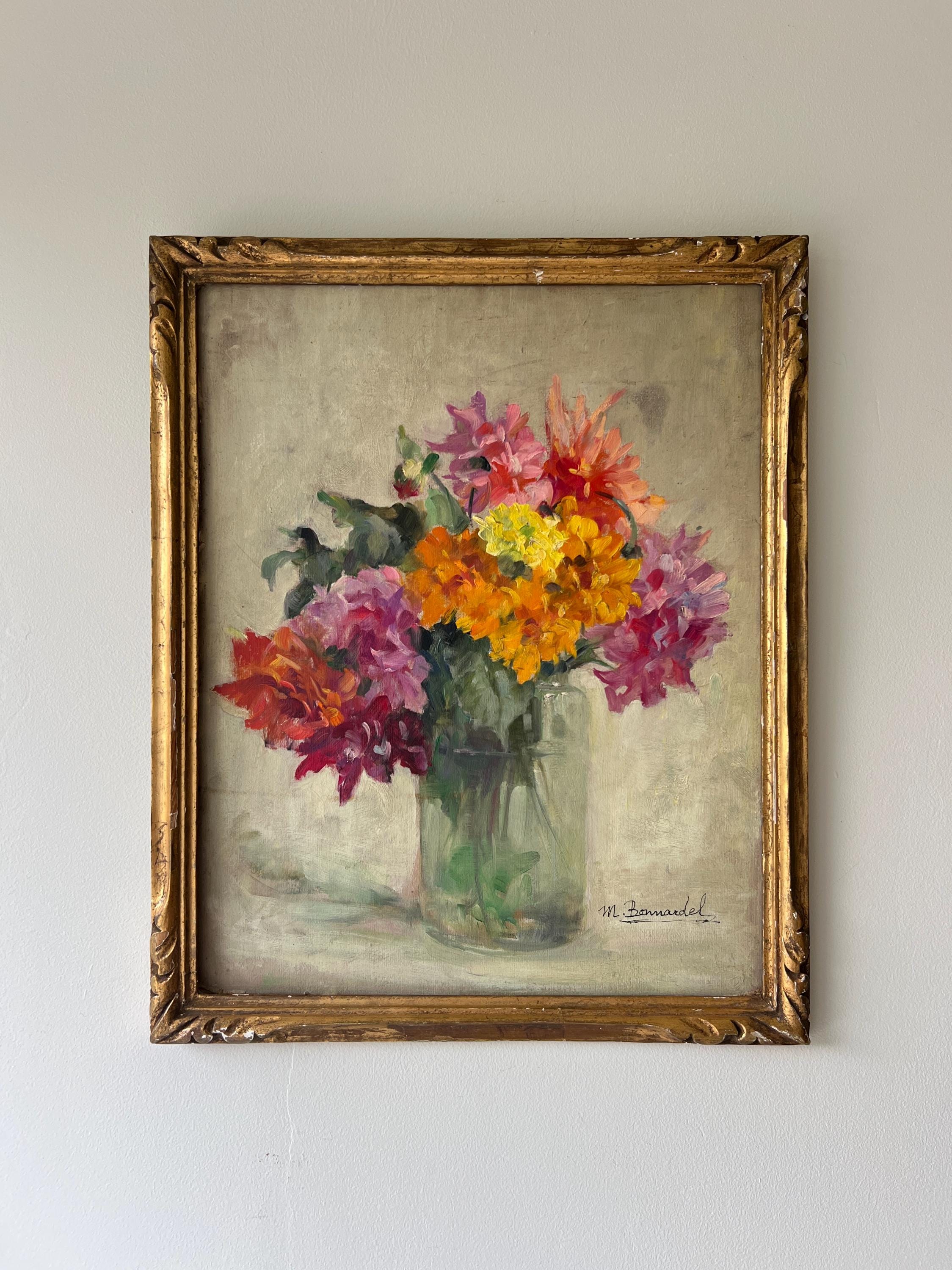 SUNLIT DAHLIAS