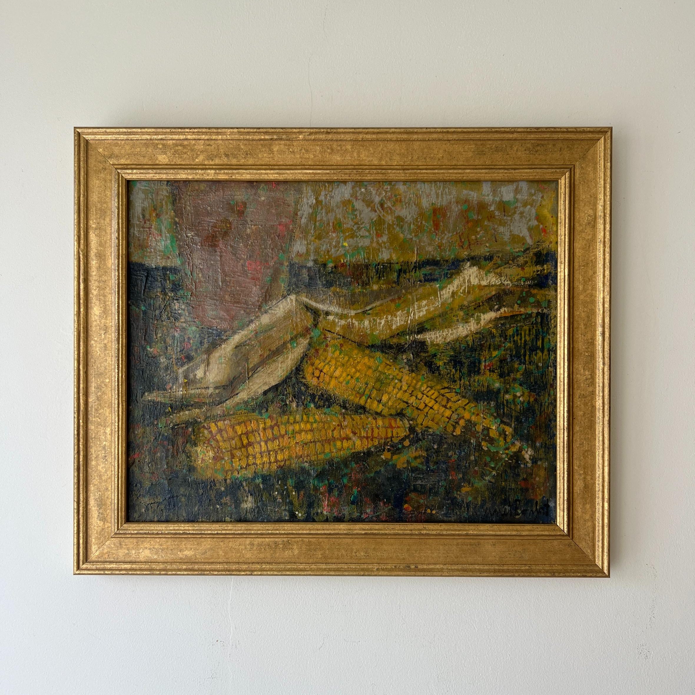 Golden Maize Oil Painting