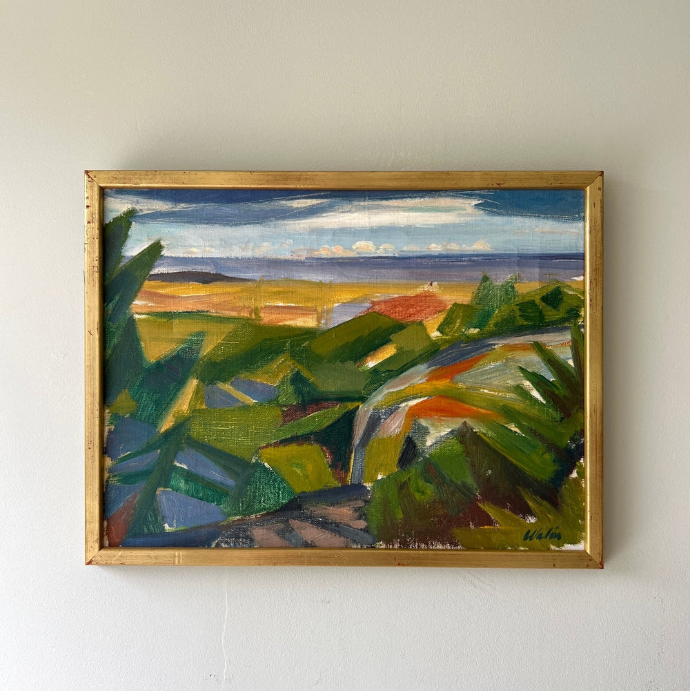 Fields of Colour Oil Painting by Herbert Valås