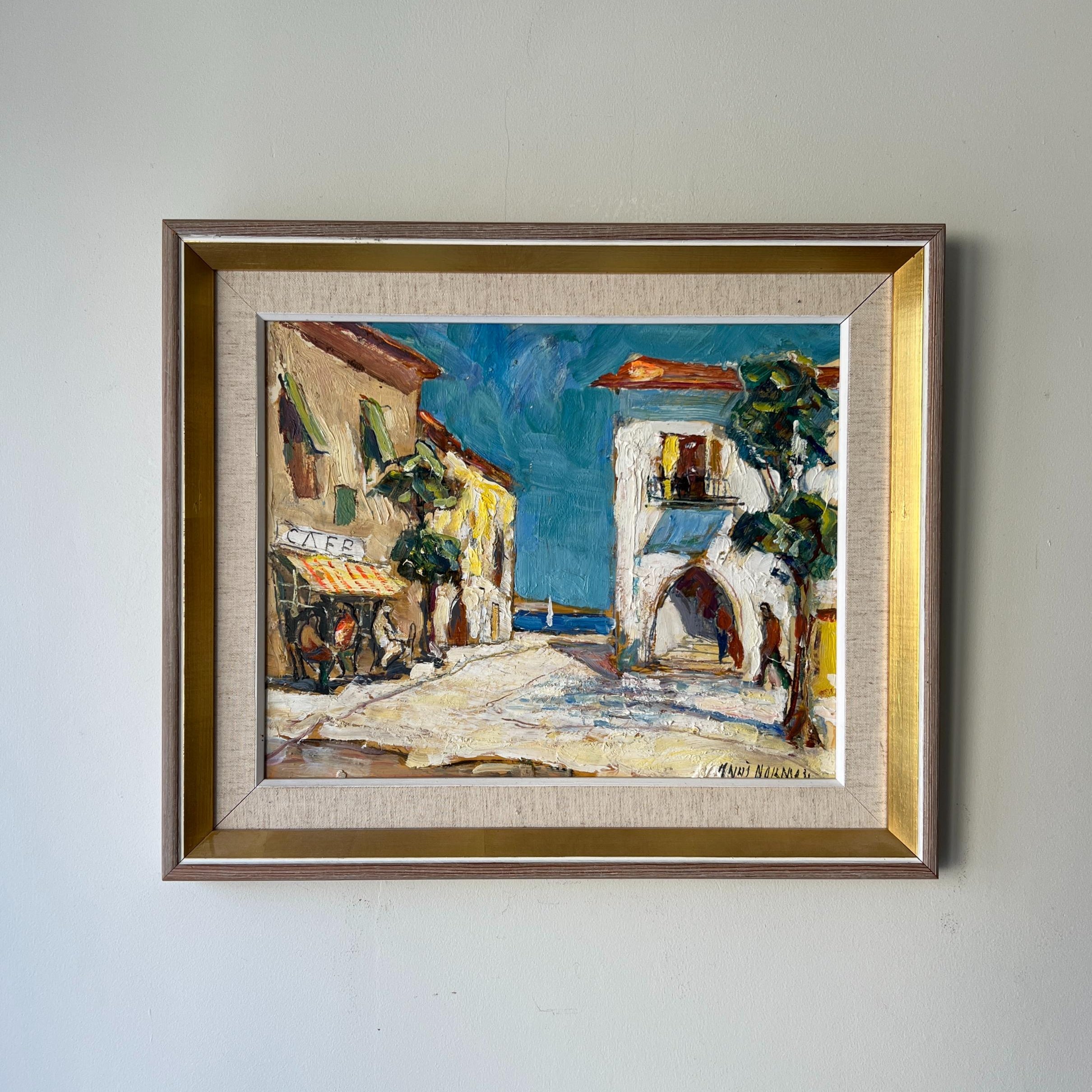 Villague Au Midi Oil Painting