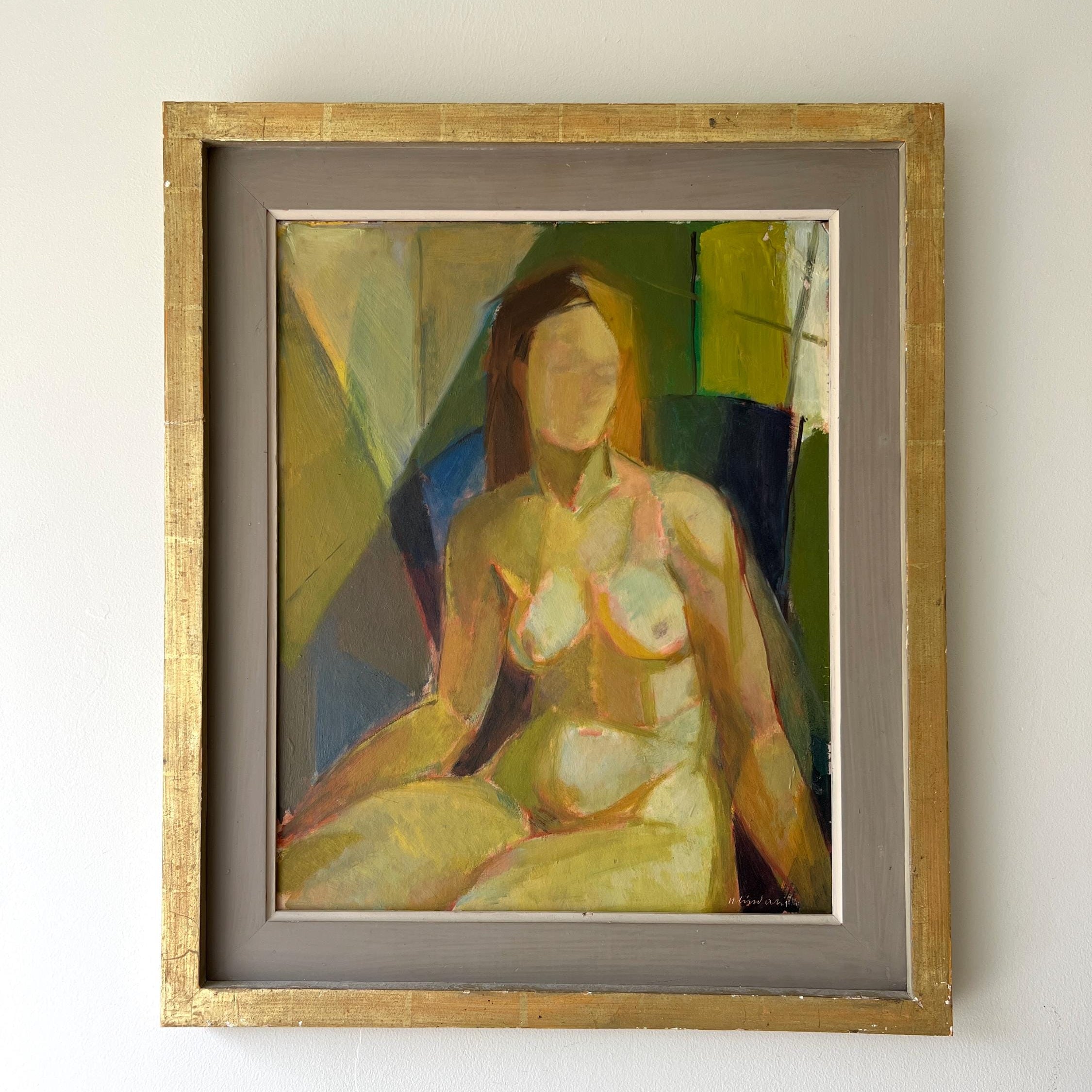 Resting Form Oil Painting