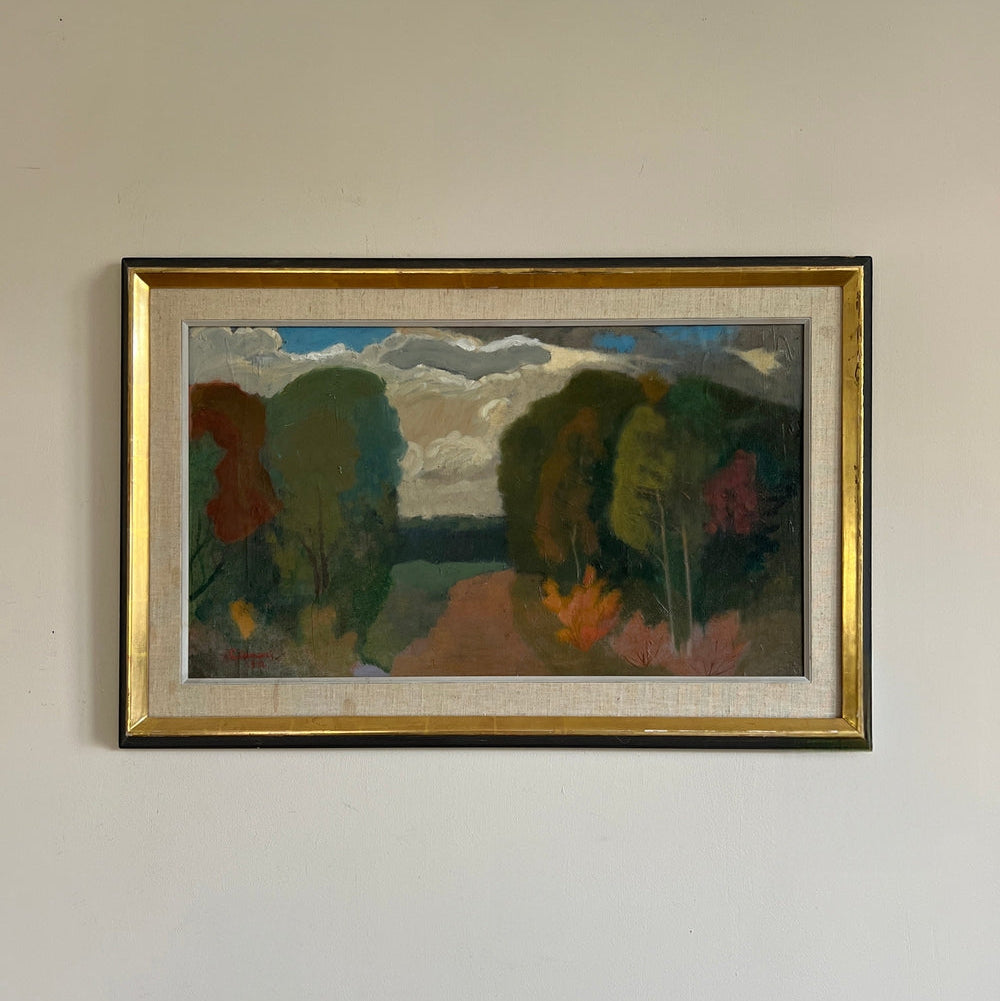 Autumn Day Oil Painting