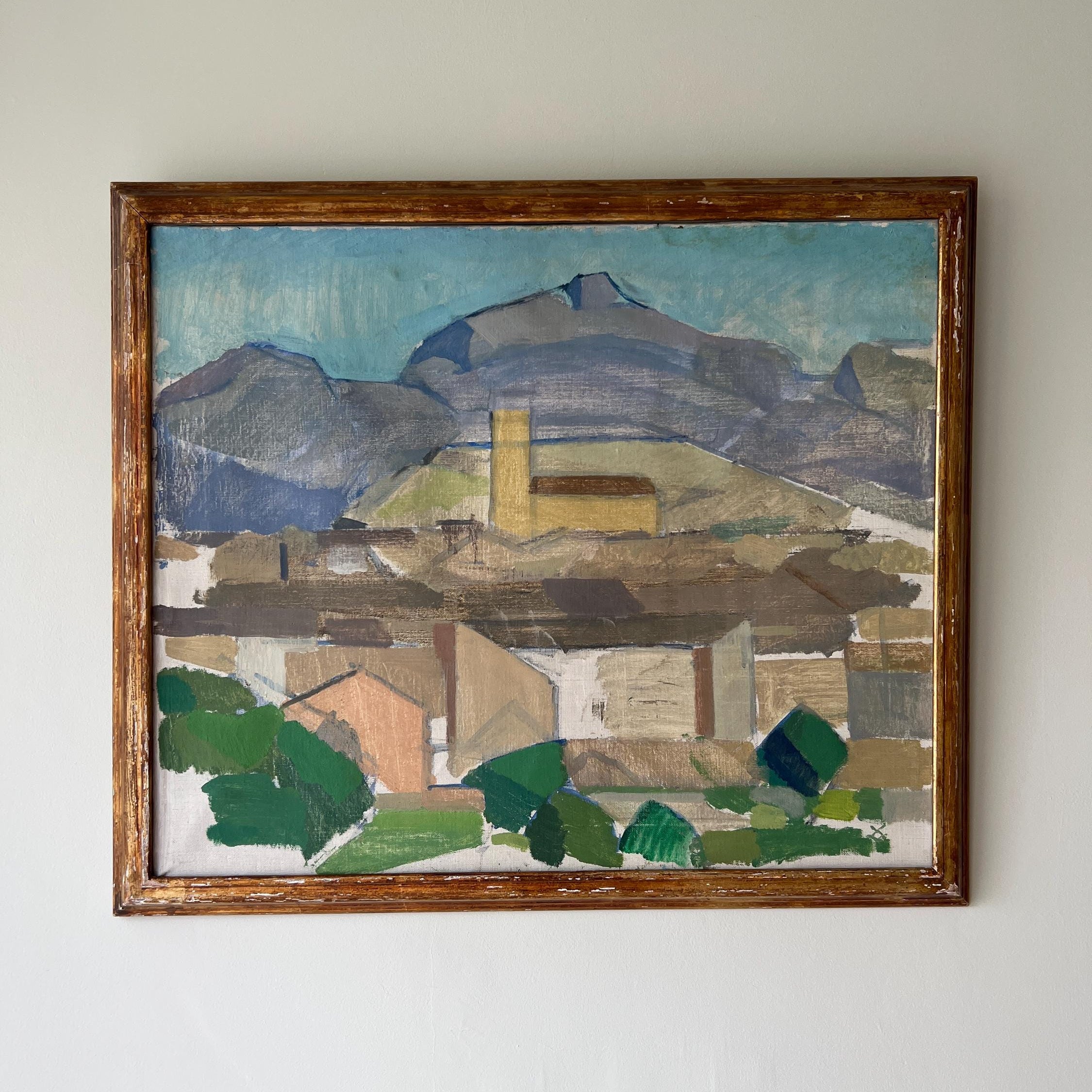 Quiet Heights Oil Painting