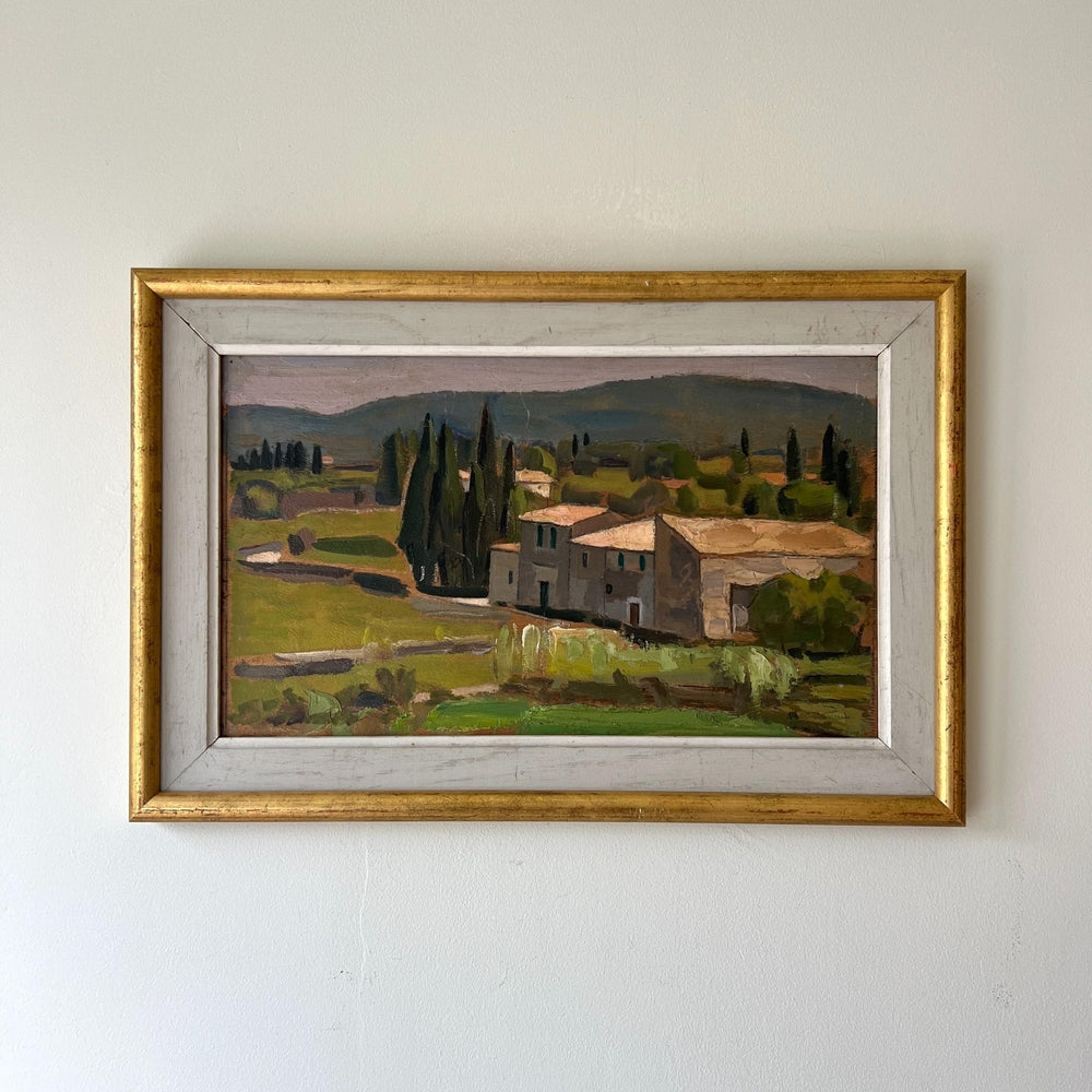 Farmhouse at Noon Oil Painting