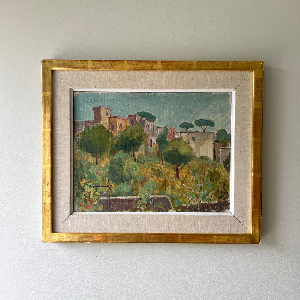 Capri Oil Painting
