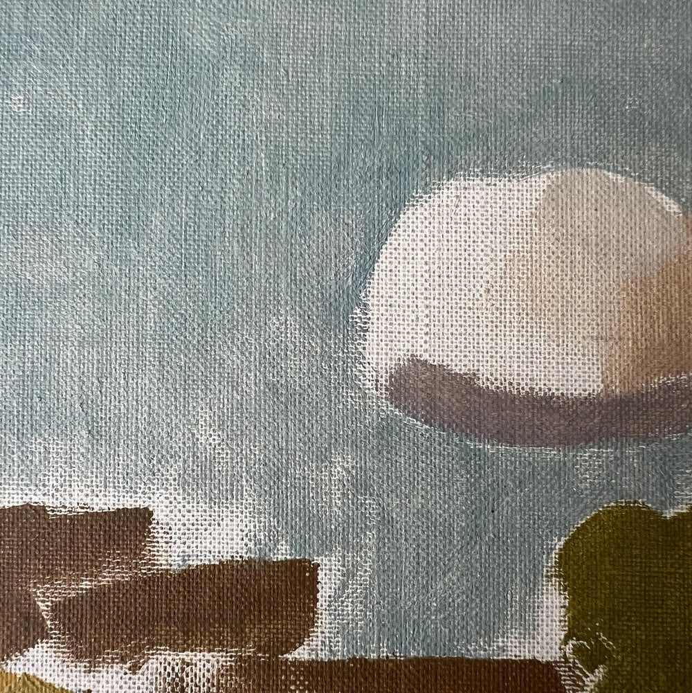 Congo Clouds Oil Painting