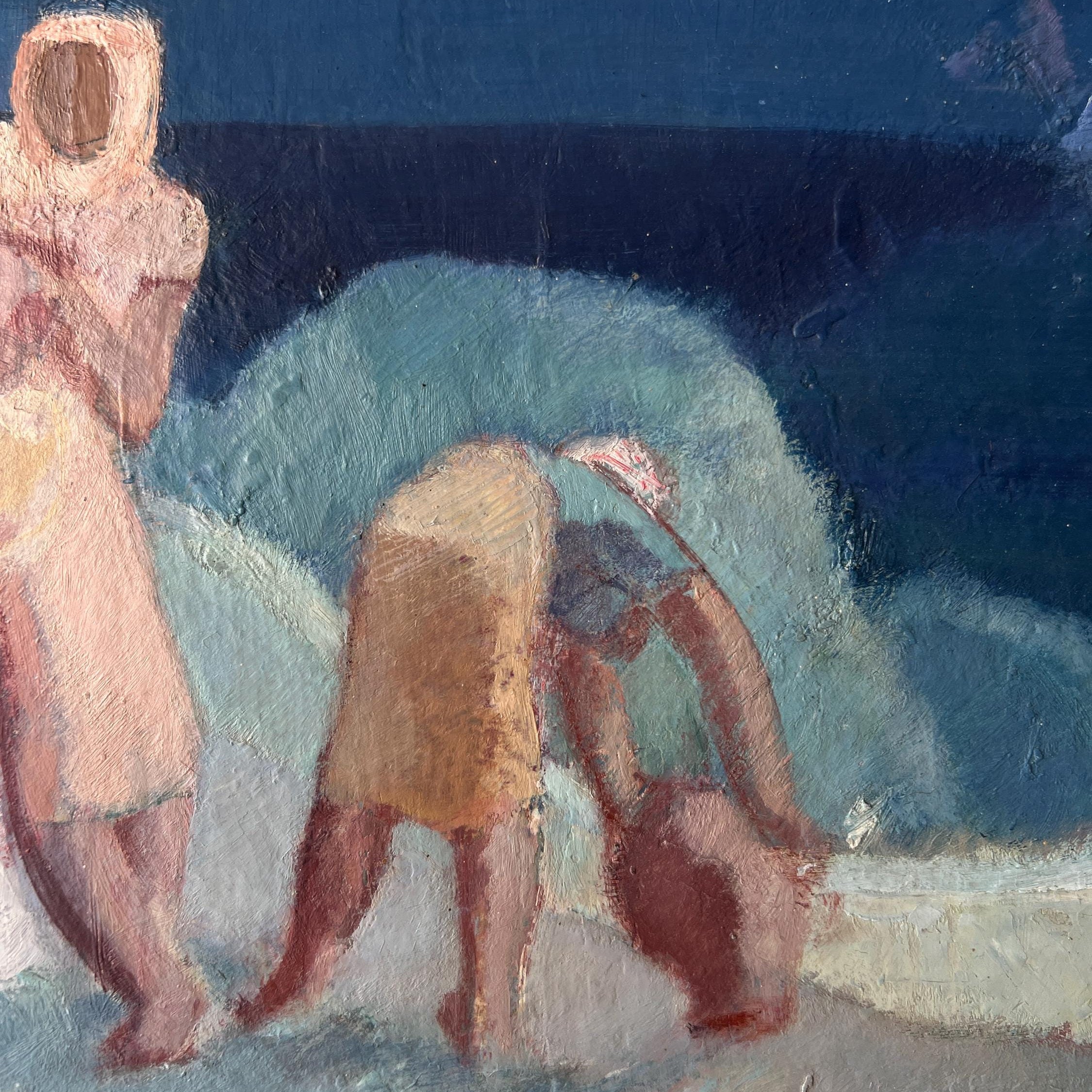 Collecting Water Oil Painting