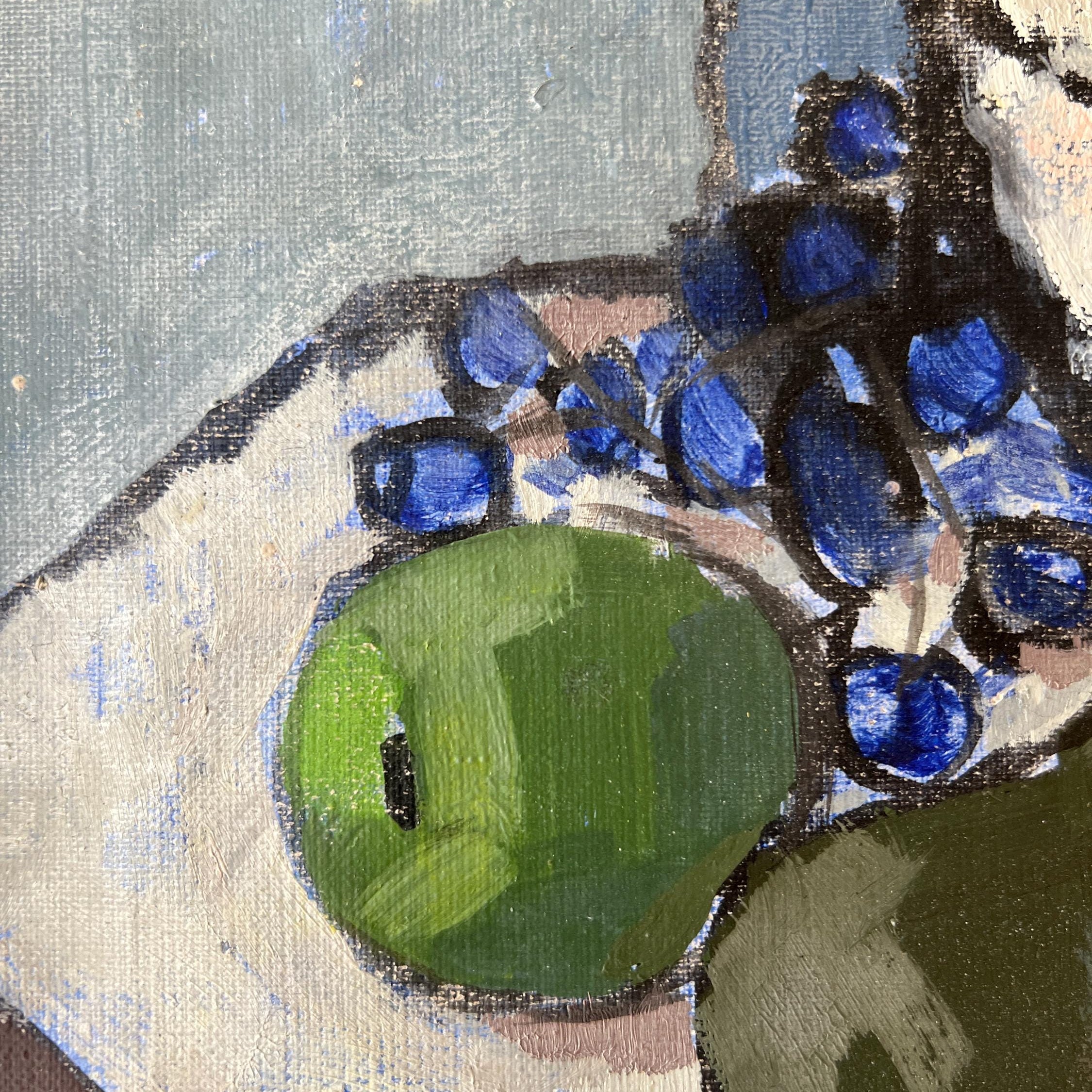 Fruit with Bowl Oil Painting