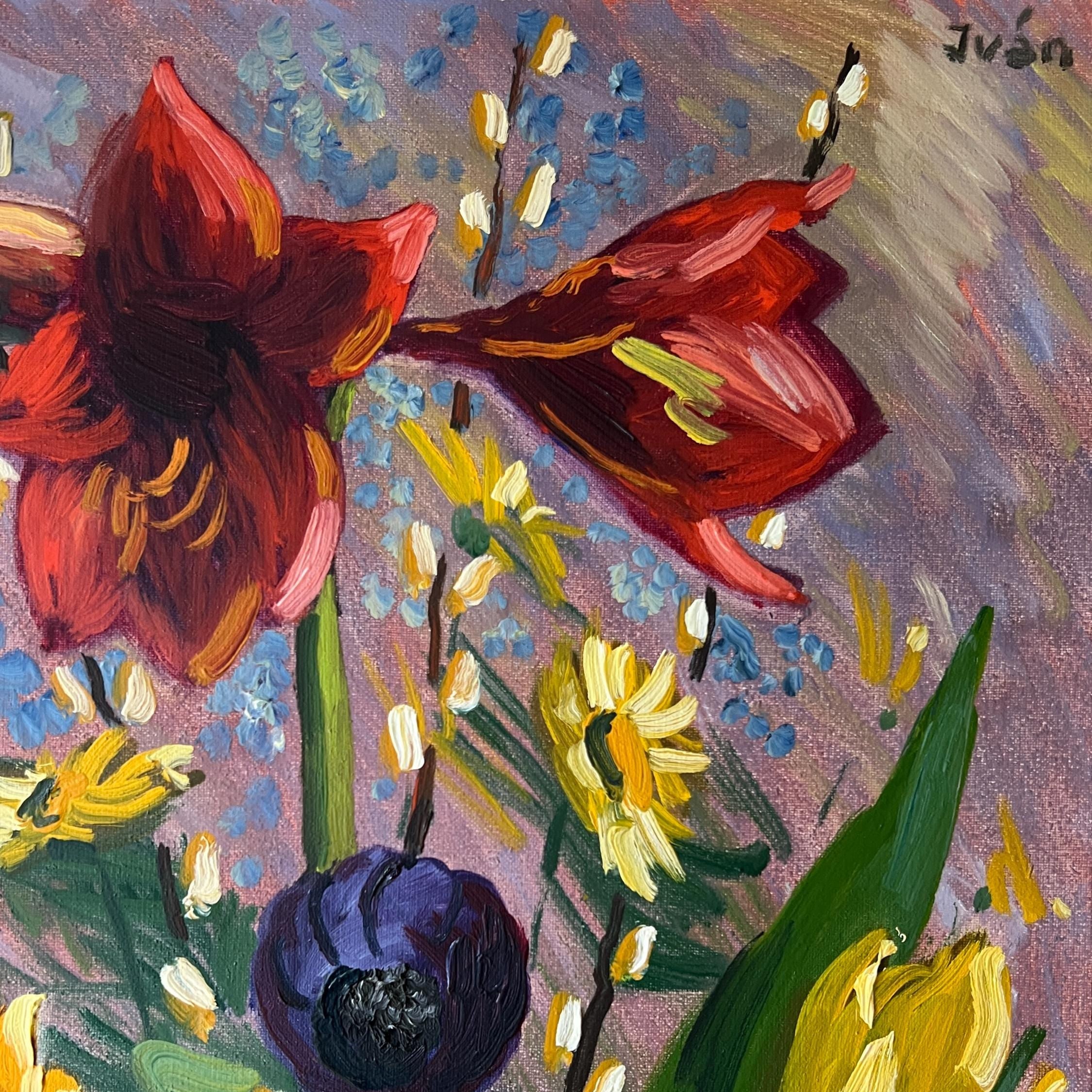 Amaryllis & Pussywillow