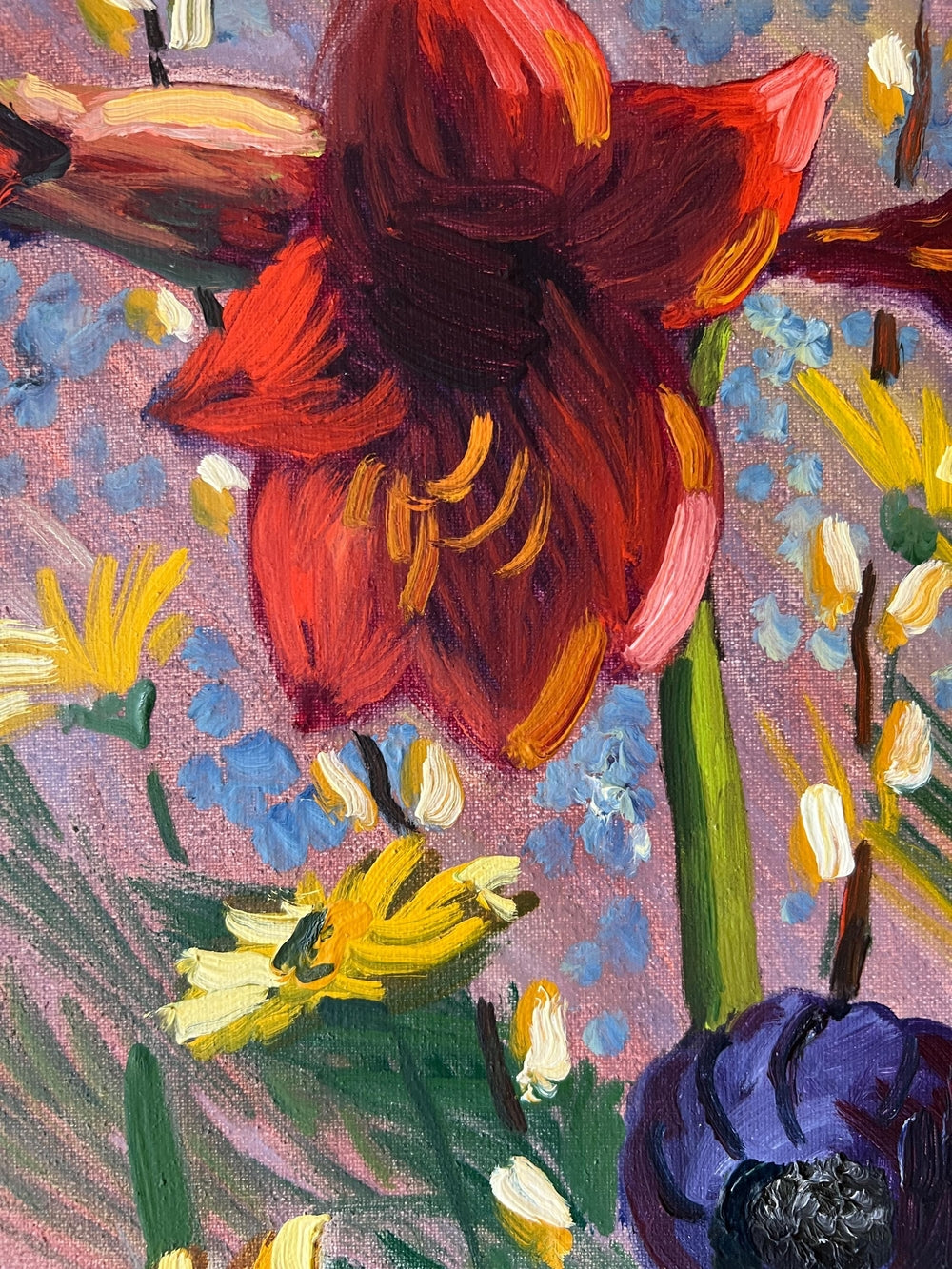 AMARYLLIS + PUSSYWILLOW