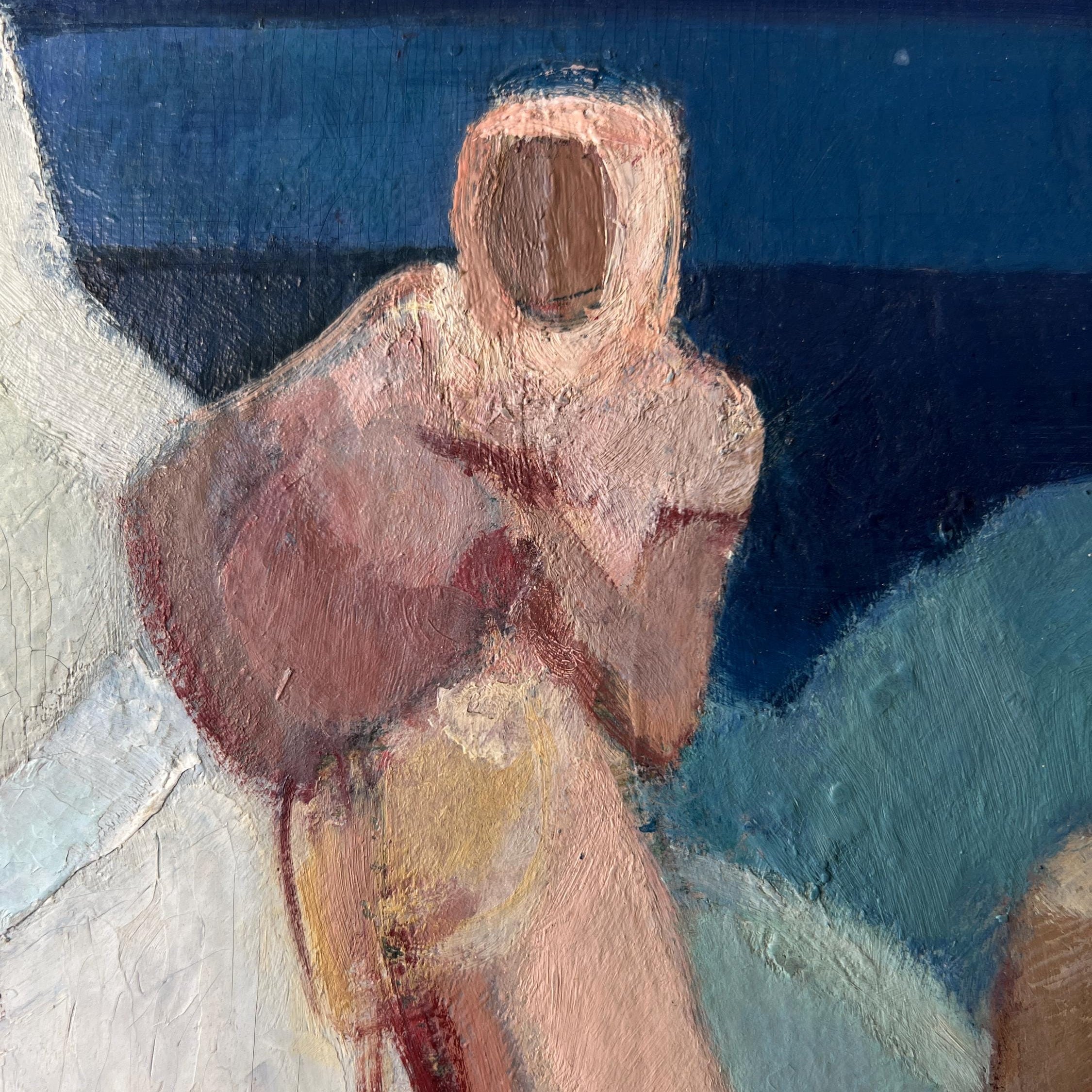 Collecting Water Oil Painting