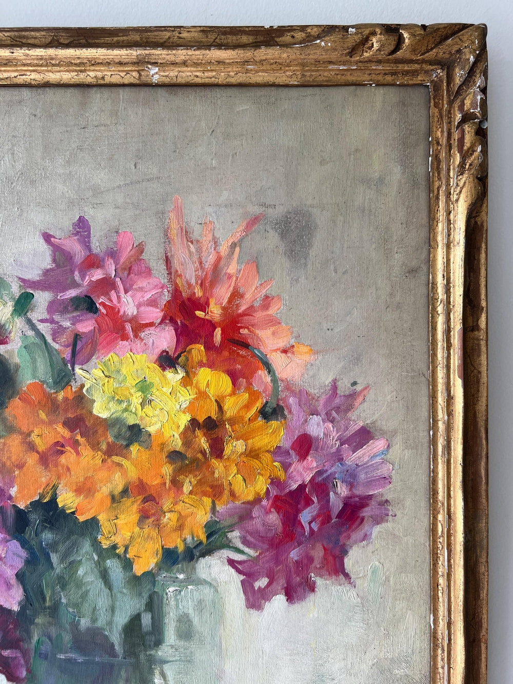 SUNLIT DAHLIAS