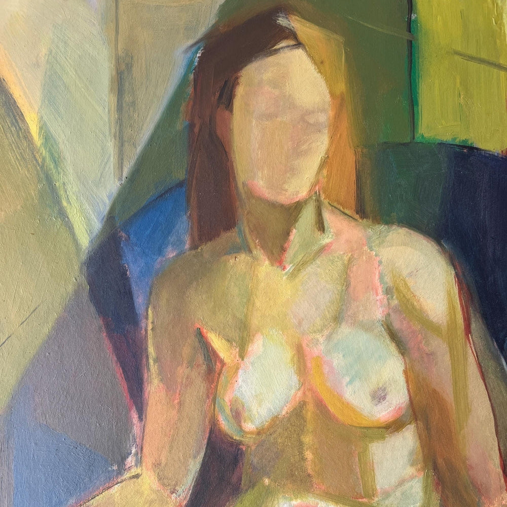 Resting Form Oil Painting
